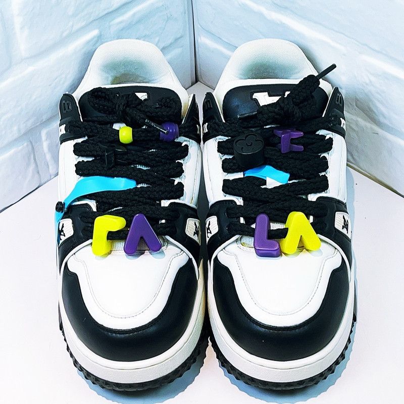 Louis Vuitton Trainer Maxi Low-Top Sneakers 0079