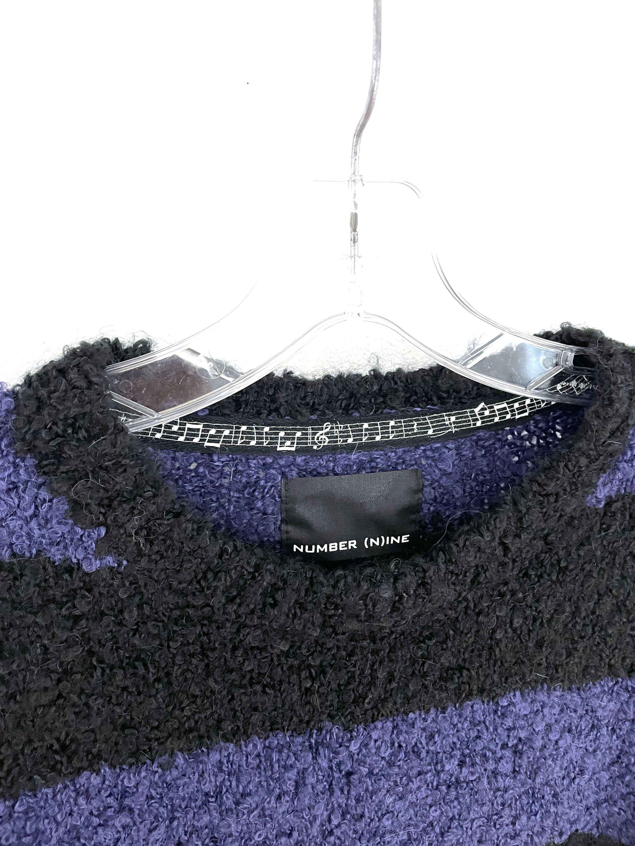 Number (N)ine Striped Alpaca Sweater Size US M / EU 48-50 / 2 - 3 Thumbnail
