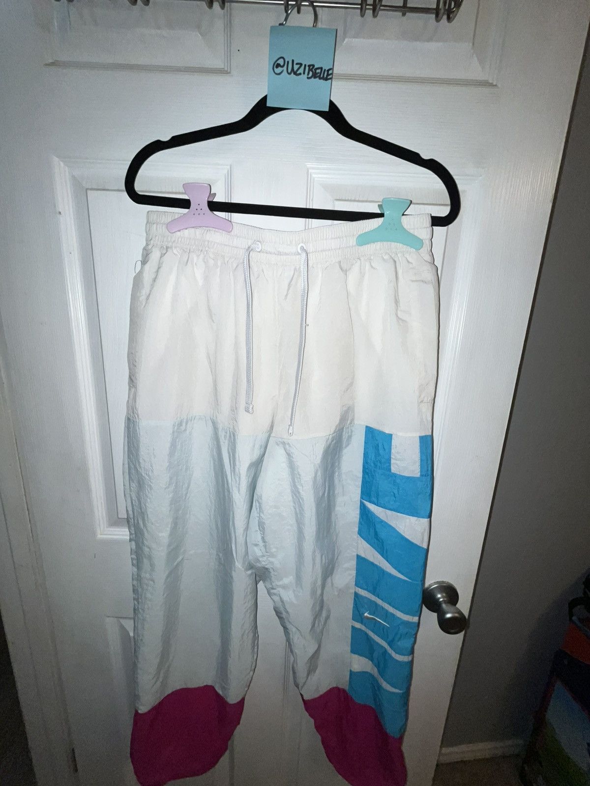 Nike × Vintage Vintage workout windbreaker Nike rip stop pants Size US 35 - 1 Preview