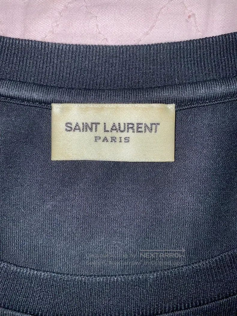 Saint Laurent Paris Saint Laurent Paris Classic logo short-sleeved T-shirt i Size S / US 4 / IT 40 - 4 Thumbnail
