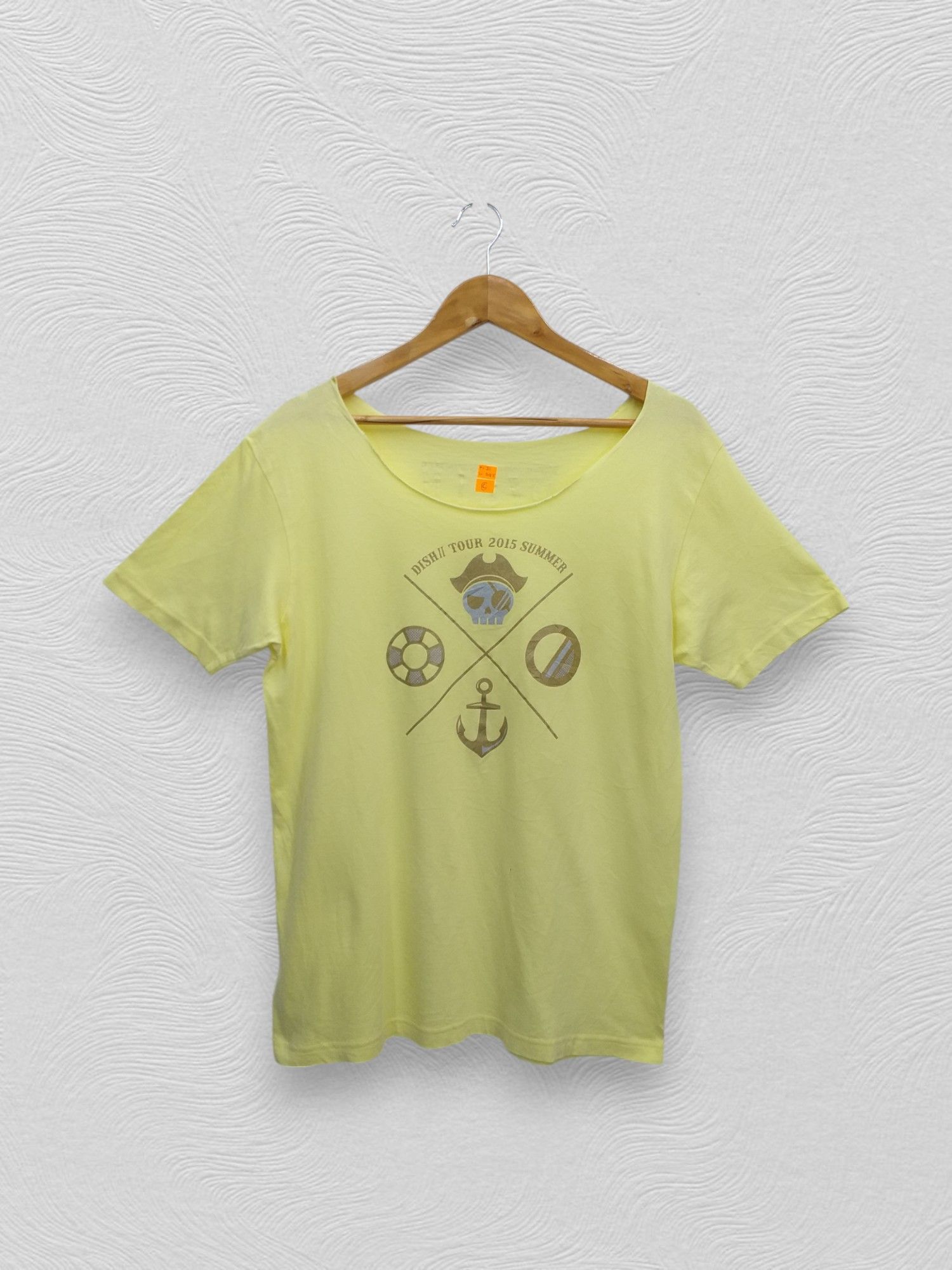 Japanese Brand Dish Tour 2015 Summer D//Kin Large T-Shirt -C078 Size US L / EU 52-54 / 3 - 1 Thumbnail