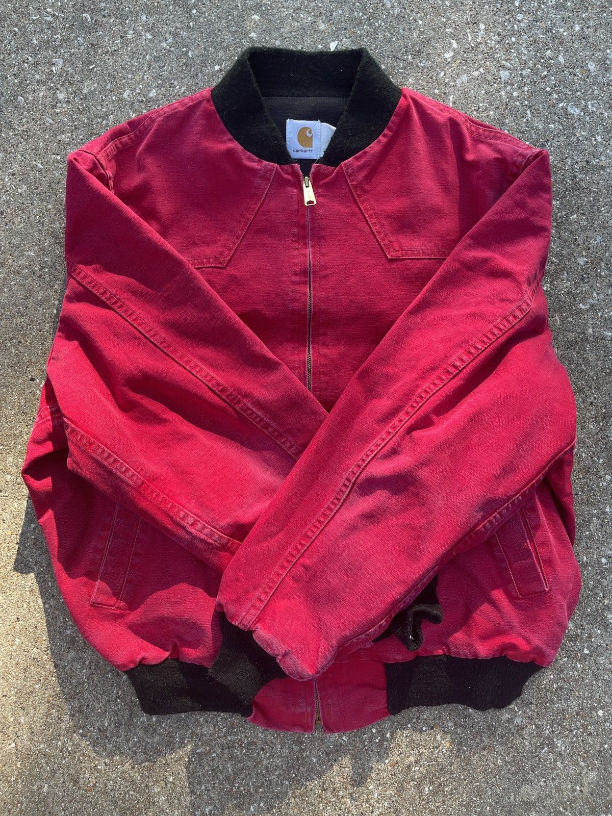 Carhartt Vintage Carhartt Bomber Jacket Size US L / EU 52-54 / 3 - 1 Thumbnail