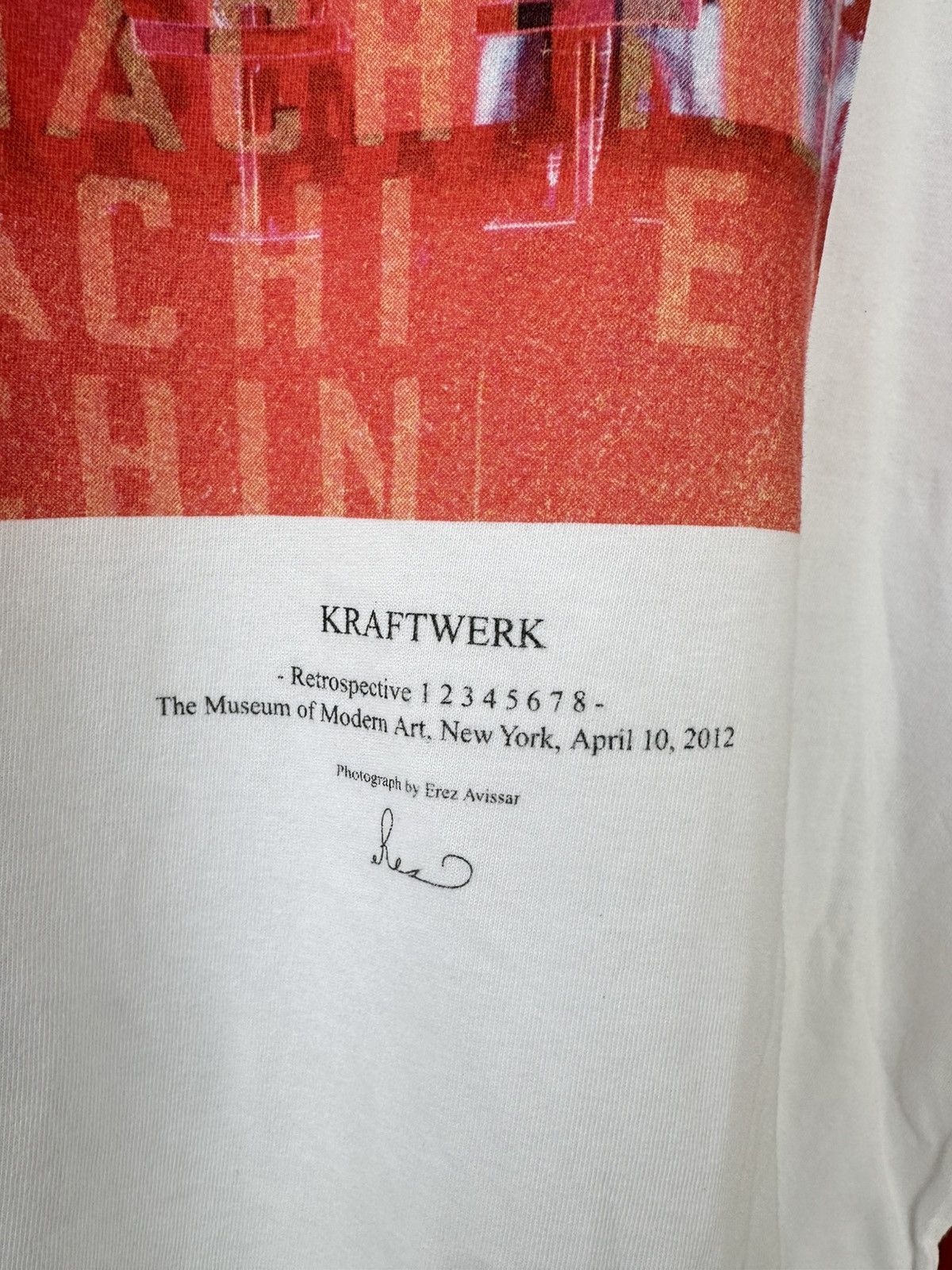 Band Tees Kraftwerk Retrospective 12345678 by Meseum Neu Band Tee Size US L / EU 52-54 / 3 - 3 Thumbnail