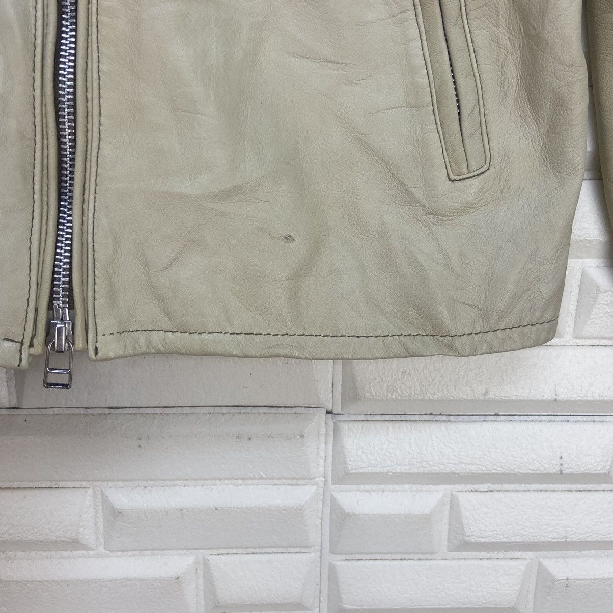 🔥Vanquish Sheepskin Biker Jacket