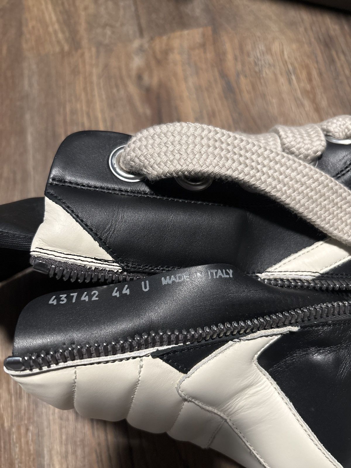 Rick Owens Rick Owens Jumbo Lace Geobaskets Size US 11 / EU 44 - 6 Thumbnail