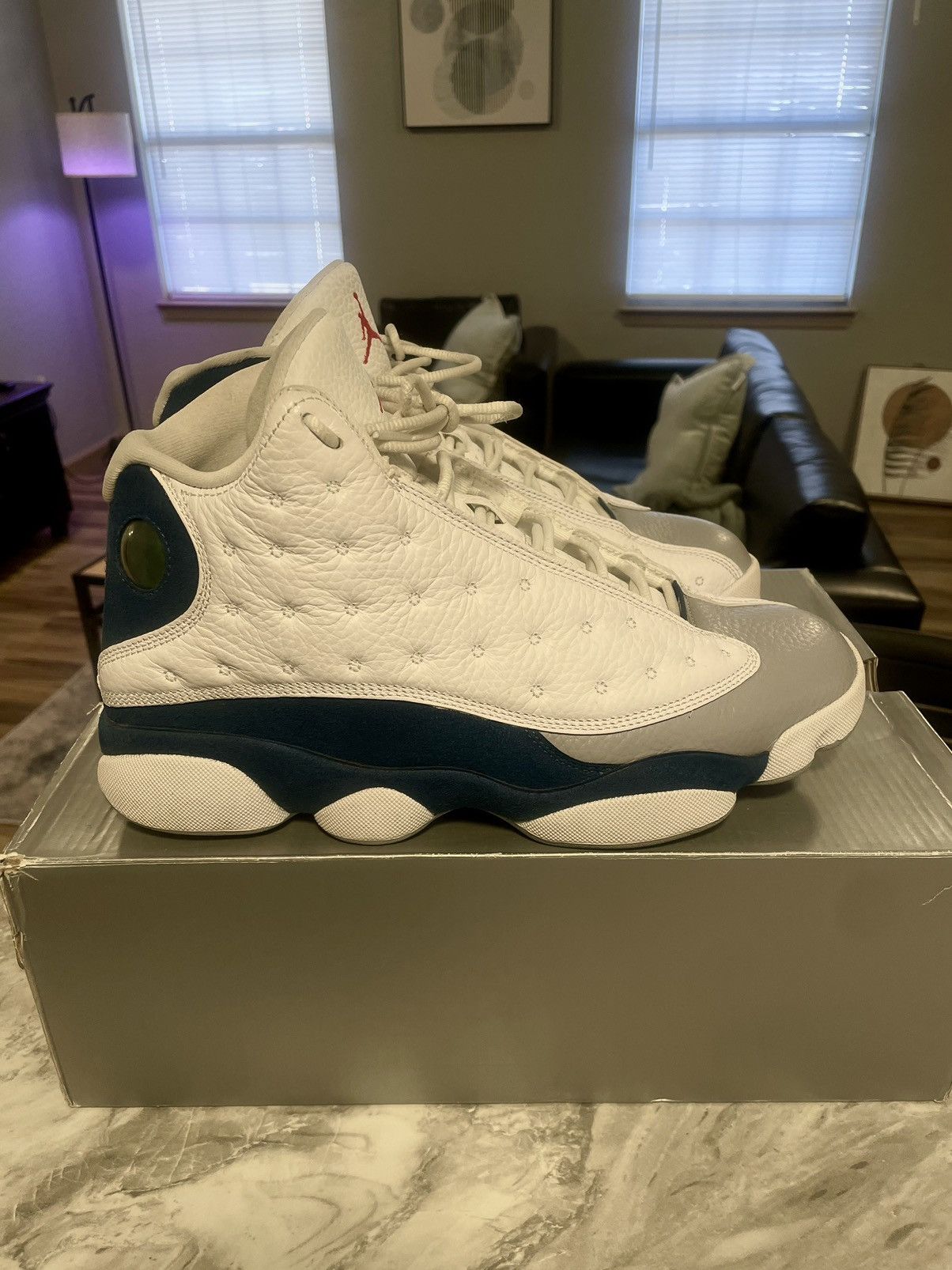 Jordan Brand Jordan 13 French Blue Size US 10 / EU 43 - 2 Thumbnail