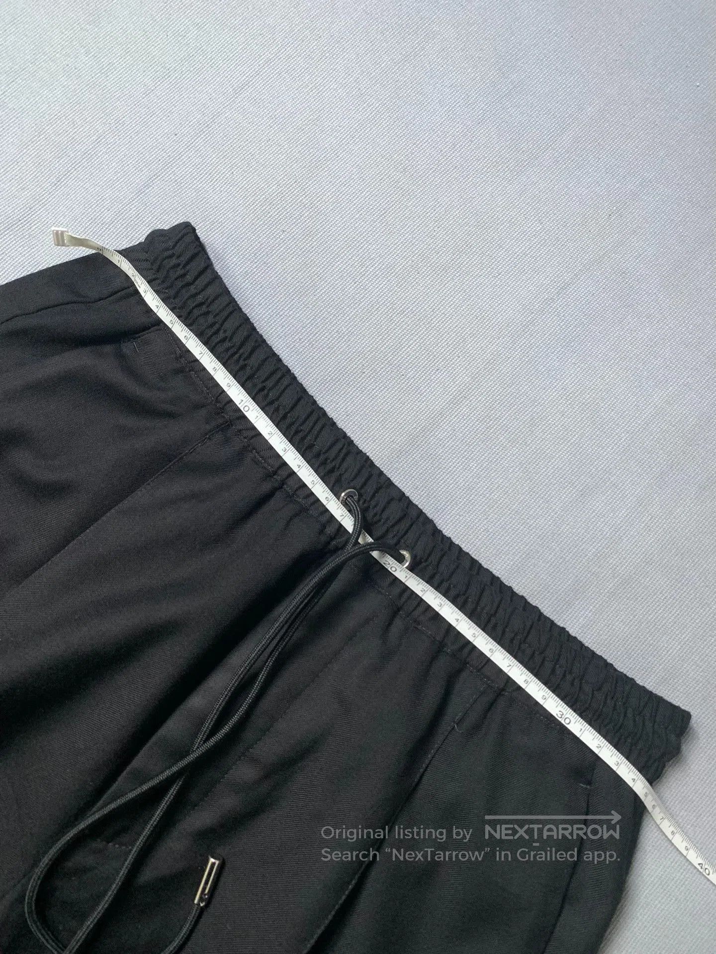 Dior Dior Drawstring Wool Pleated Pants. Size US 30 / EU 46 - 6 Thumbnail