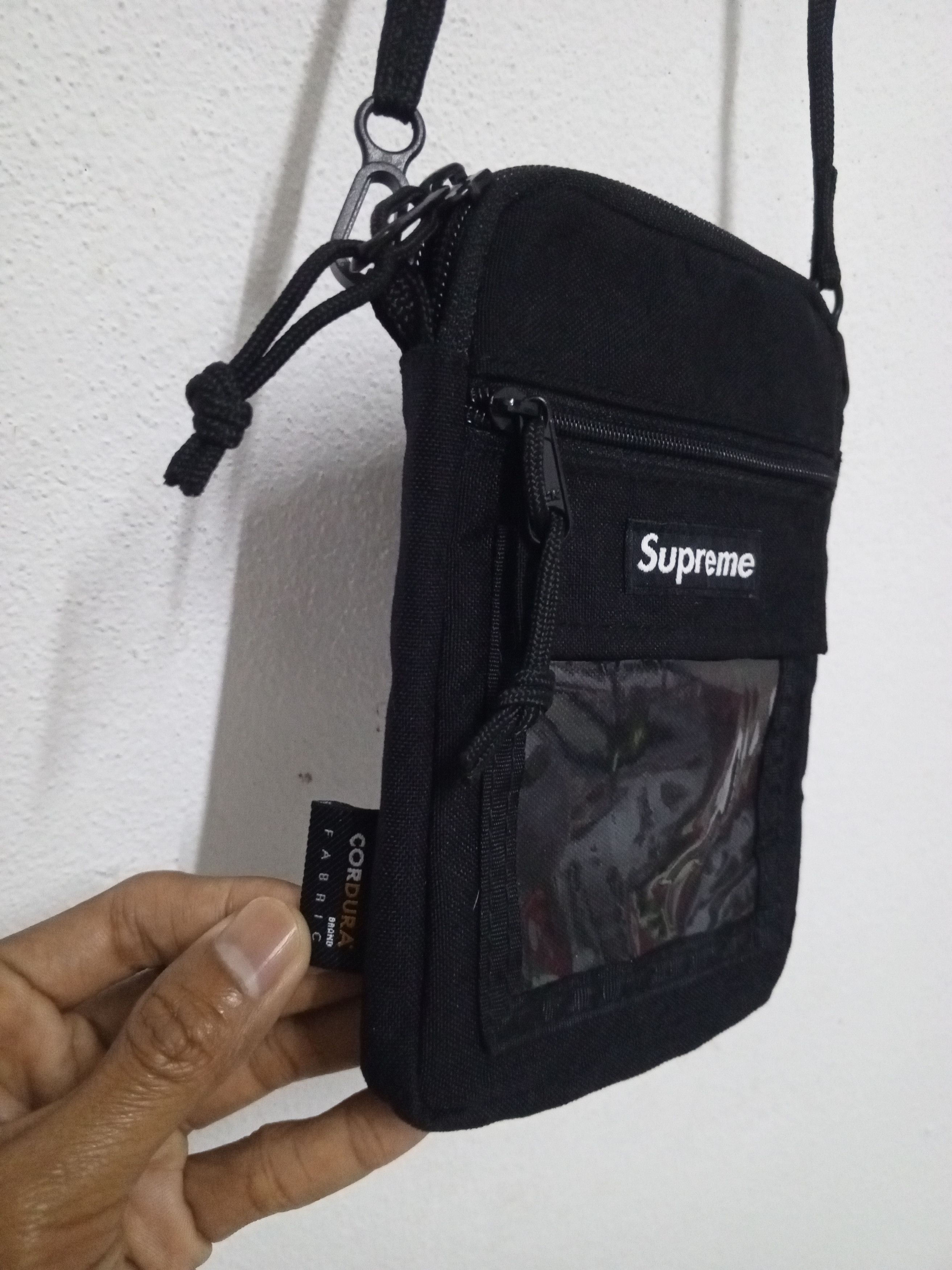 Supreme Supreme cordura fabric Utility Pouch (SS19) Black Size ONE SIZE - 3 Thumbnail