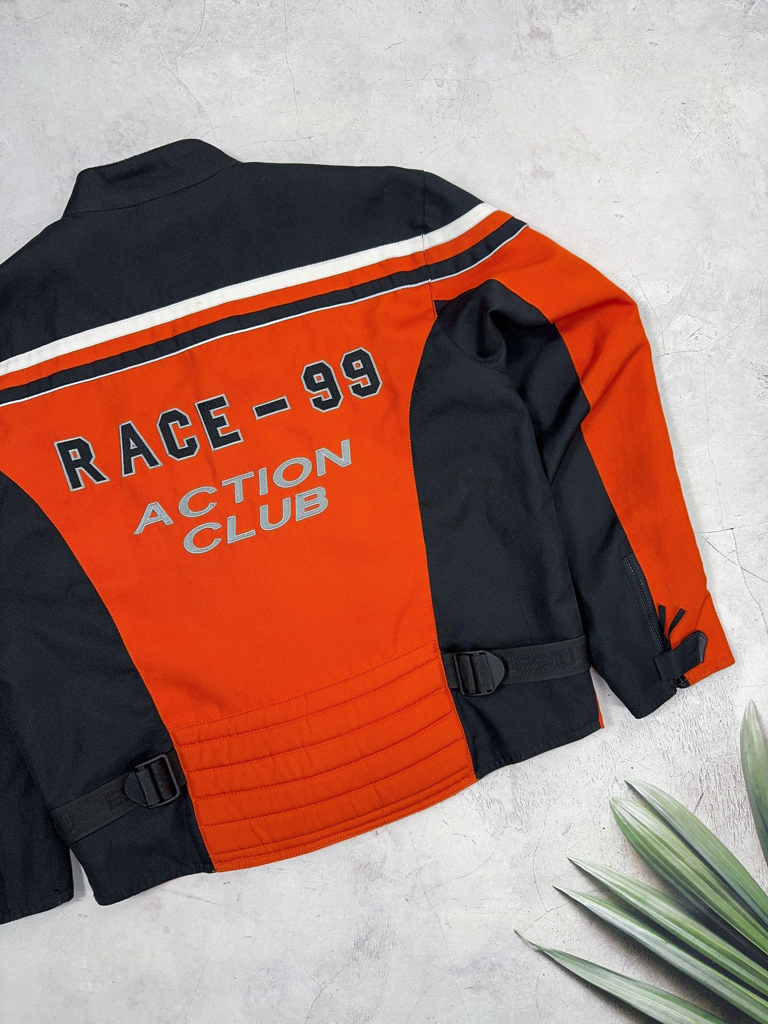 Vintage Moto High Cycle Speed Racing Jacket Road Camp Race-99 Size US L / EU 52-54 / 3 - 20 Thumbnail