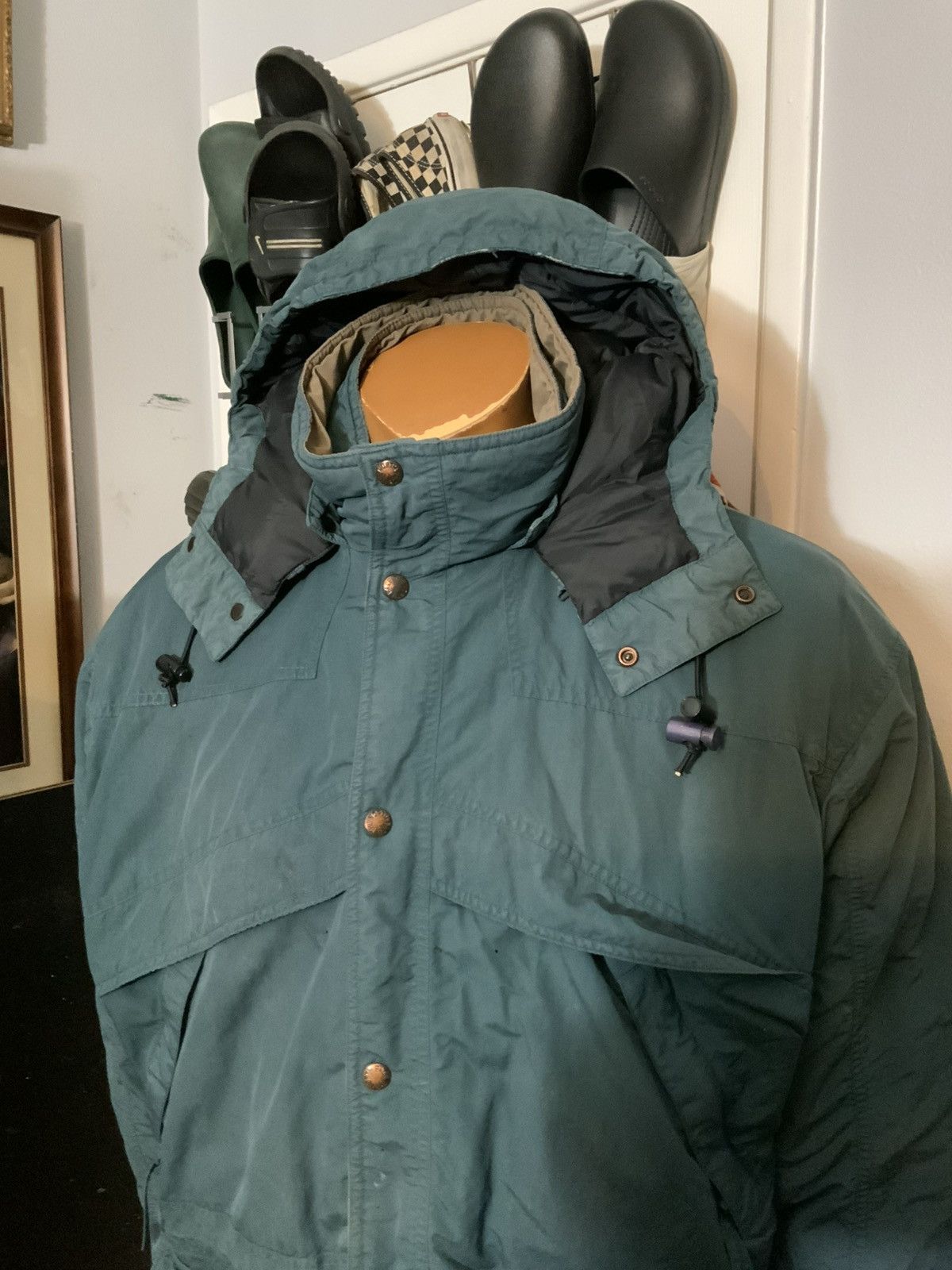 The North Face × Vintage 90s TNF The North Face Goose Down Fill Puffer Parka Jacket Size US XL / EU 56 / 4 - 19 Thumbnail