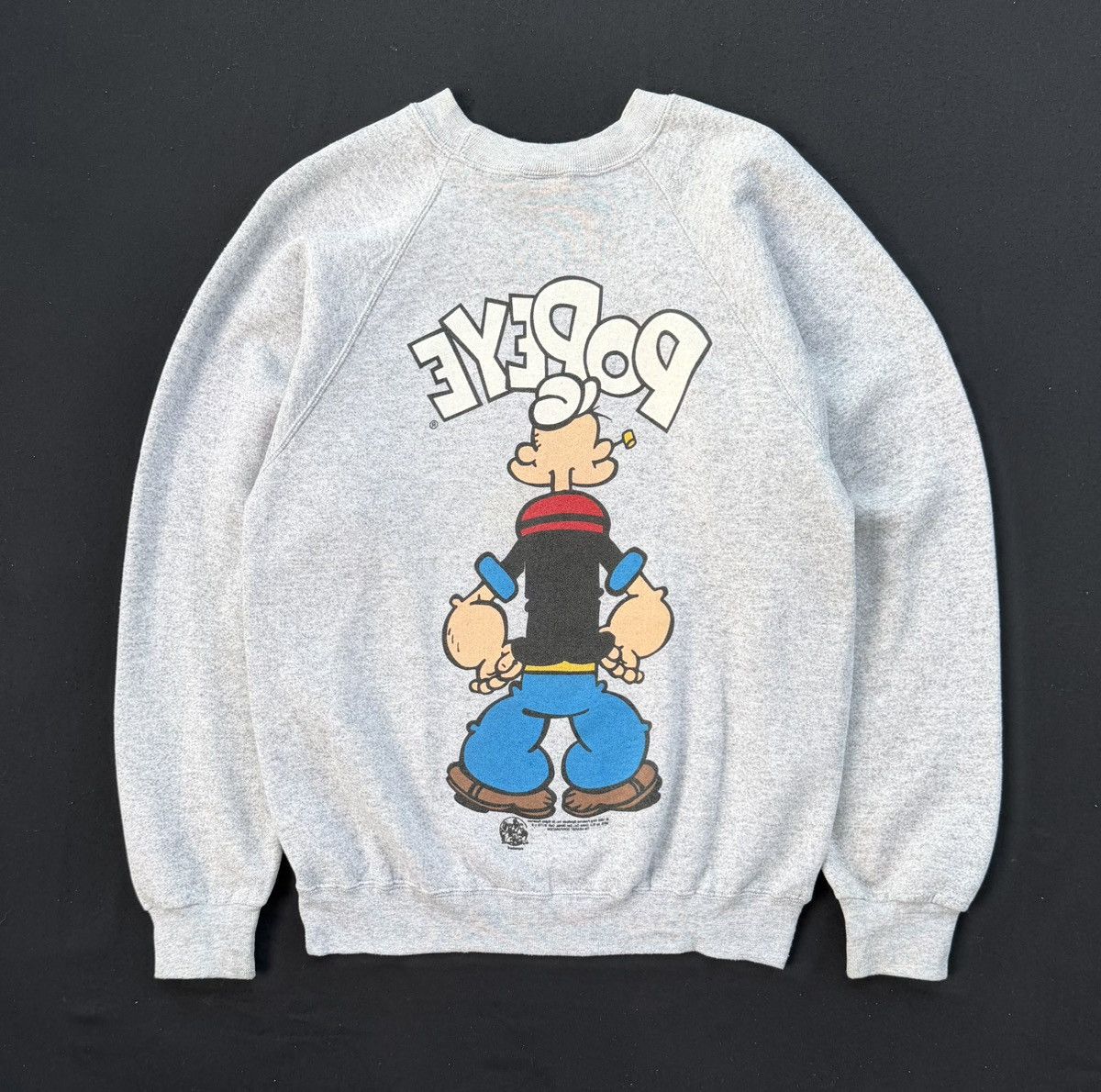 Vintage Vintage 1993 Popeye Sweatshirt SANTEE USA Cartoon Crewneck Size US M / EU 48-50 / 2 - 7 Thumbnail