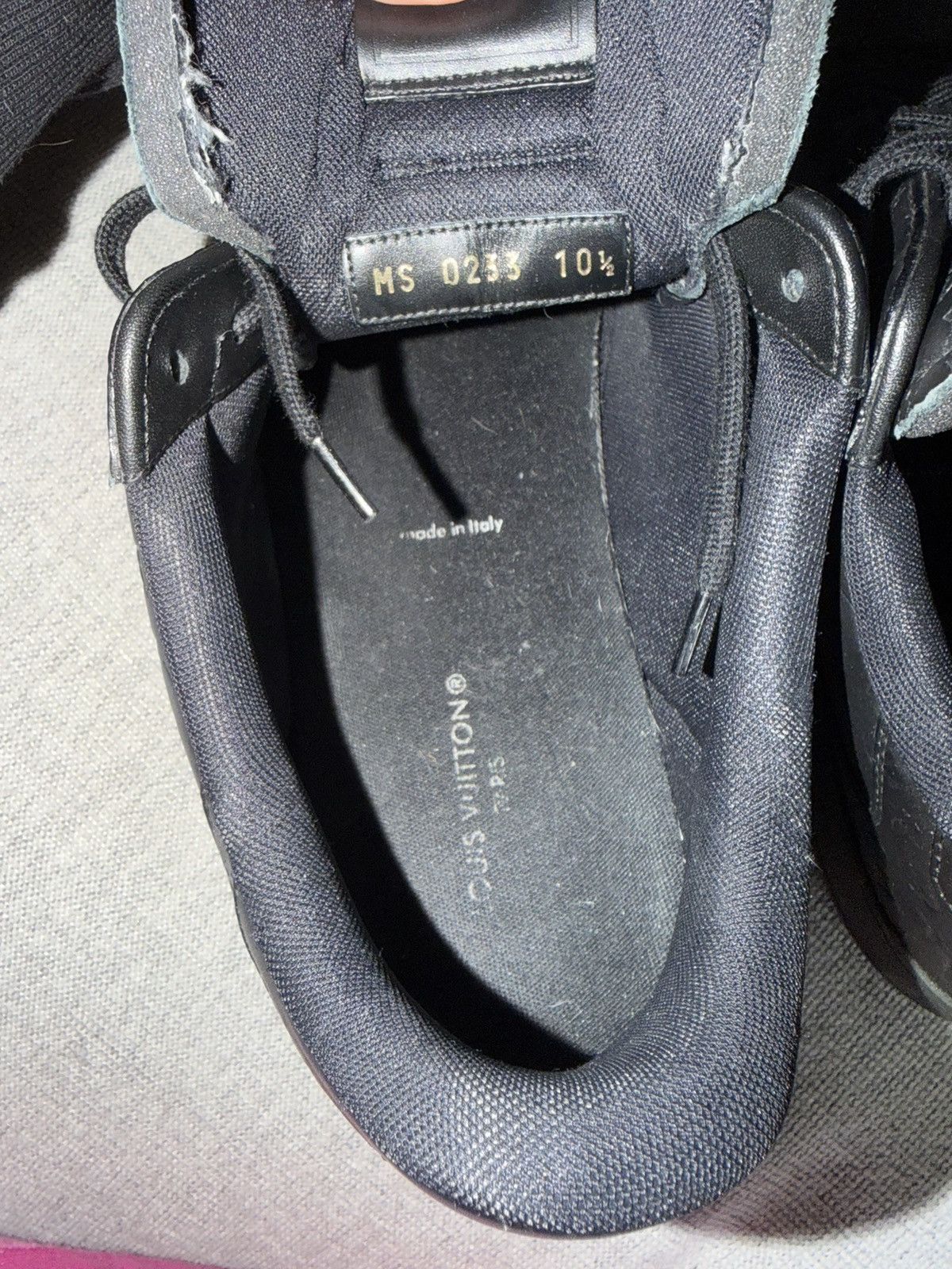 Louis Vuitton Louis Vuitton LV Monogram Leather Sneakers Size US 10.5 / EU 43-44 - 5 Thumbnail