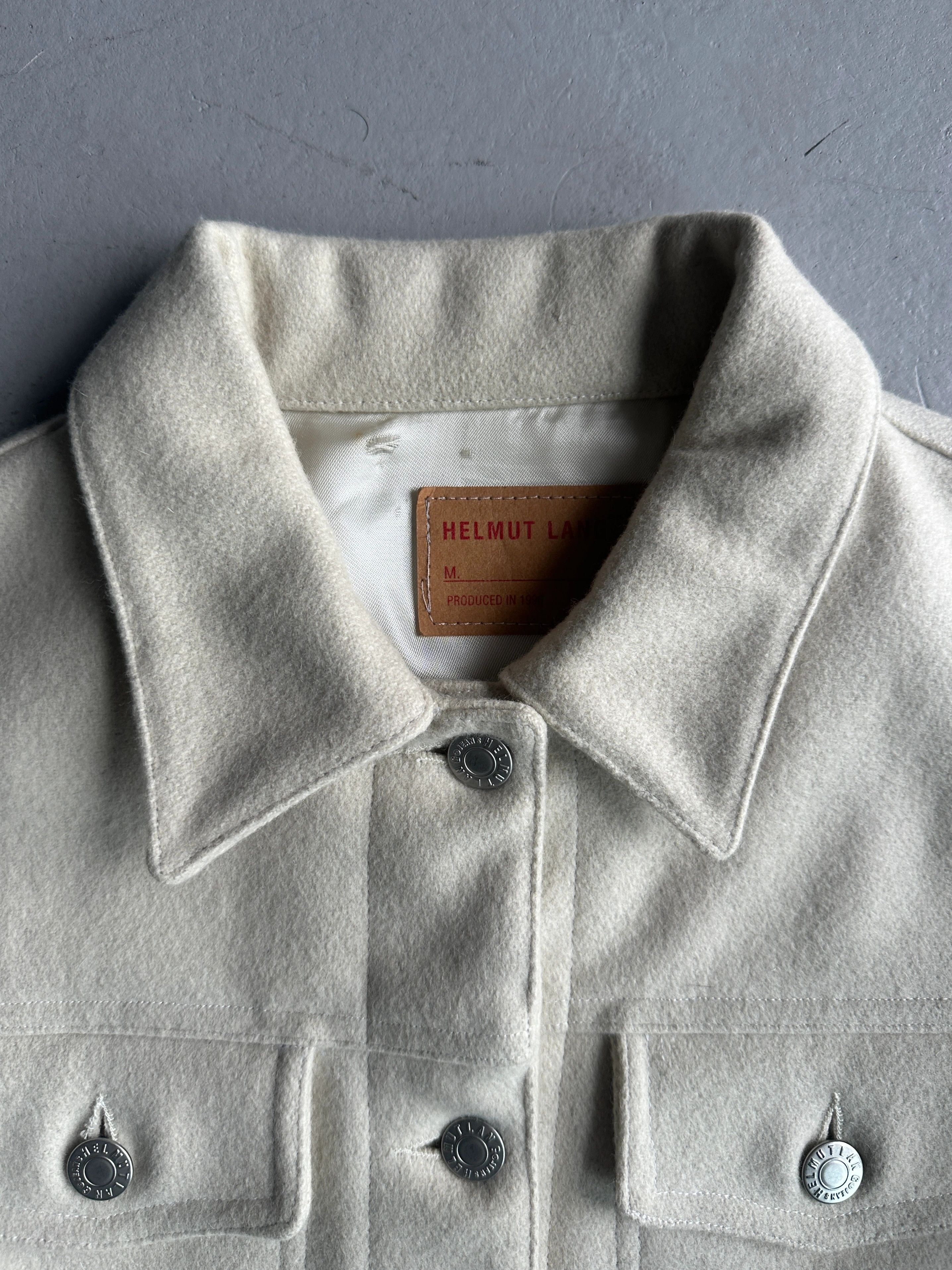 Helmut Lang HELMUT LANG F/W 1996 WOOL 2 POCKET JACKET Size XS / US 0-2 / IT 36-38 - 9 Thumbnail