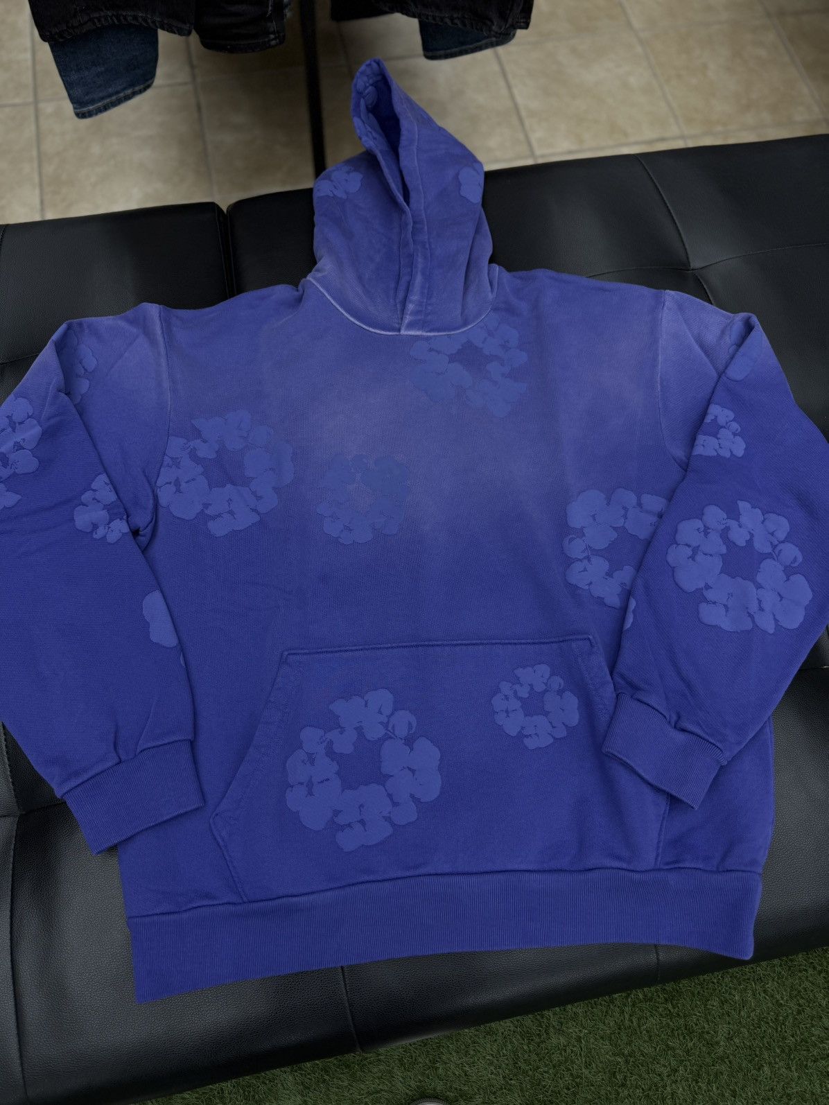 DENIM TEARS Denim Tears BLUE 2025 Cotton Wreath Hoodie XL (NEW) Size US XL / EU 56 / 4 - 2 Thumbnail