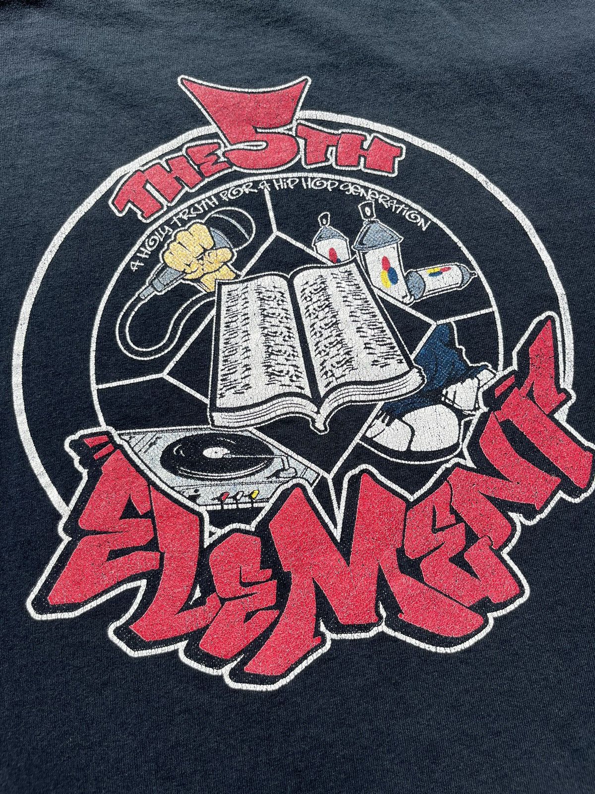 Rap Tees VINTAGE Y2K THE5TH ELEMENT HIP-HOP T-SHIRT Size US L / EU 52-54 / 3 - 18 Thumbnail