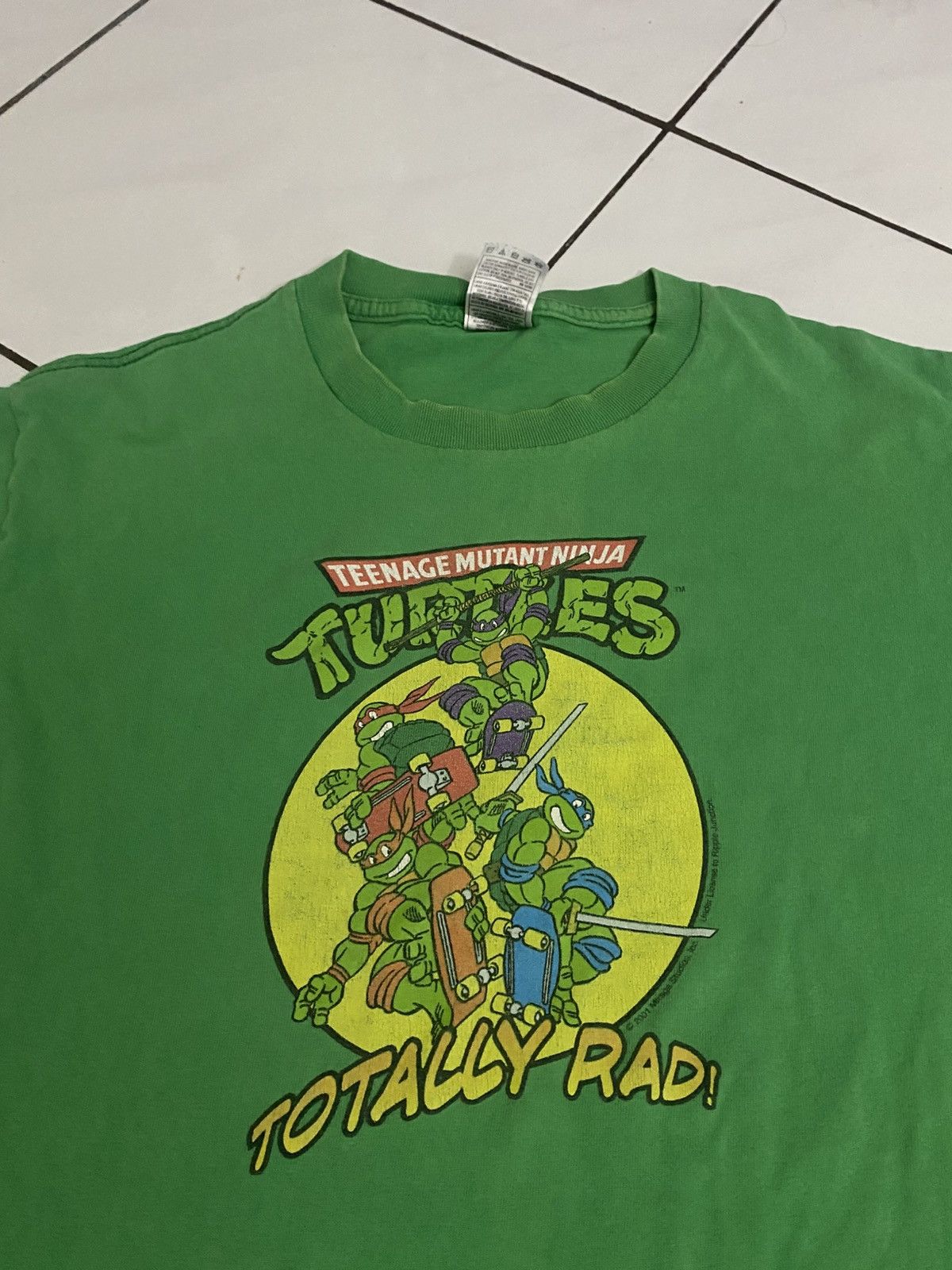 Cartoon Network × Vintage Vintage 2001 Comics Teenage Mutant Ninja Turtle TMNT Shirt Size US M / EU 48-50 / 2 - 5 Thumbnail