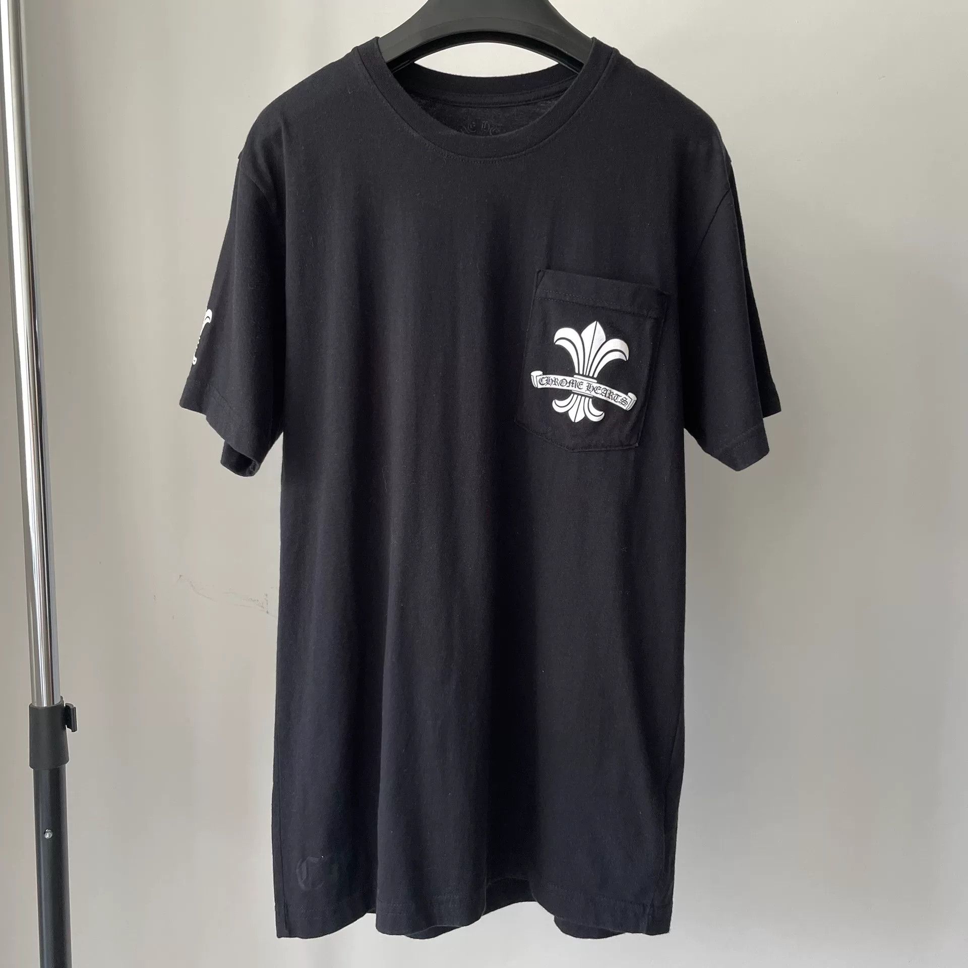 Chrome Hearts Chrome Hearts Black Cross Print Short Sleeve Size US M / EU 48-50 / 2 - 1 Thumbnail