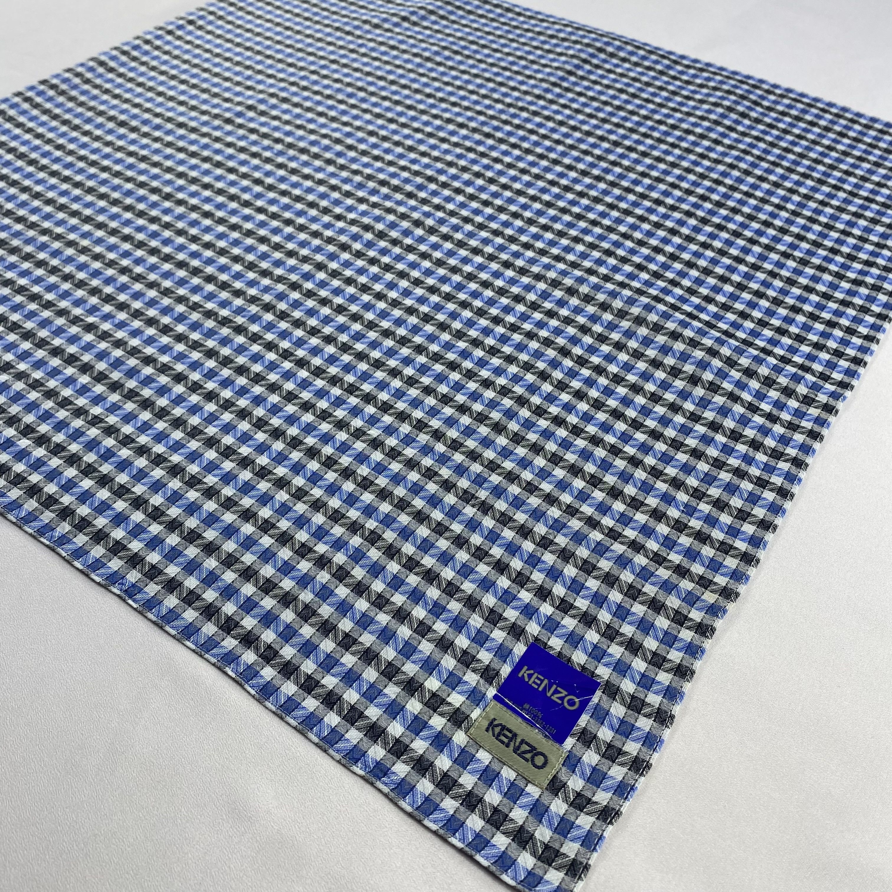 Kenzo × Vintage Kenzo Handkerchief / Neckerchief / Bandana-P1620 Size ONE SIZE - 2 Thumbnail