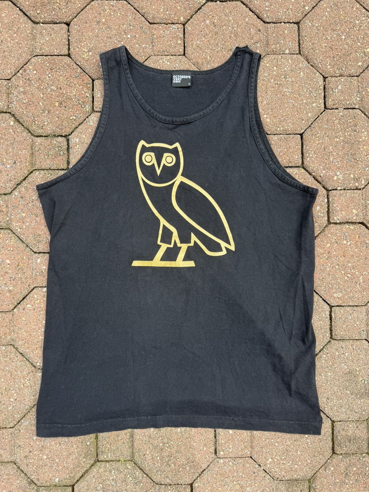 October's Very Own Vintage OVO Tank Top Size Large Gold Owl Y2K Rare VTG Size L Size US L / EU 52-54 / 3 - 1 Thumbnail