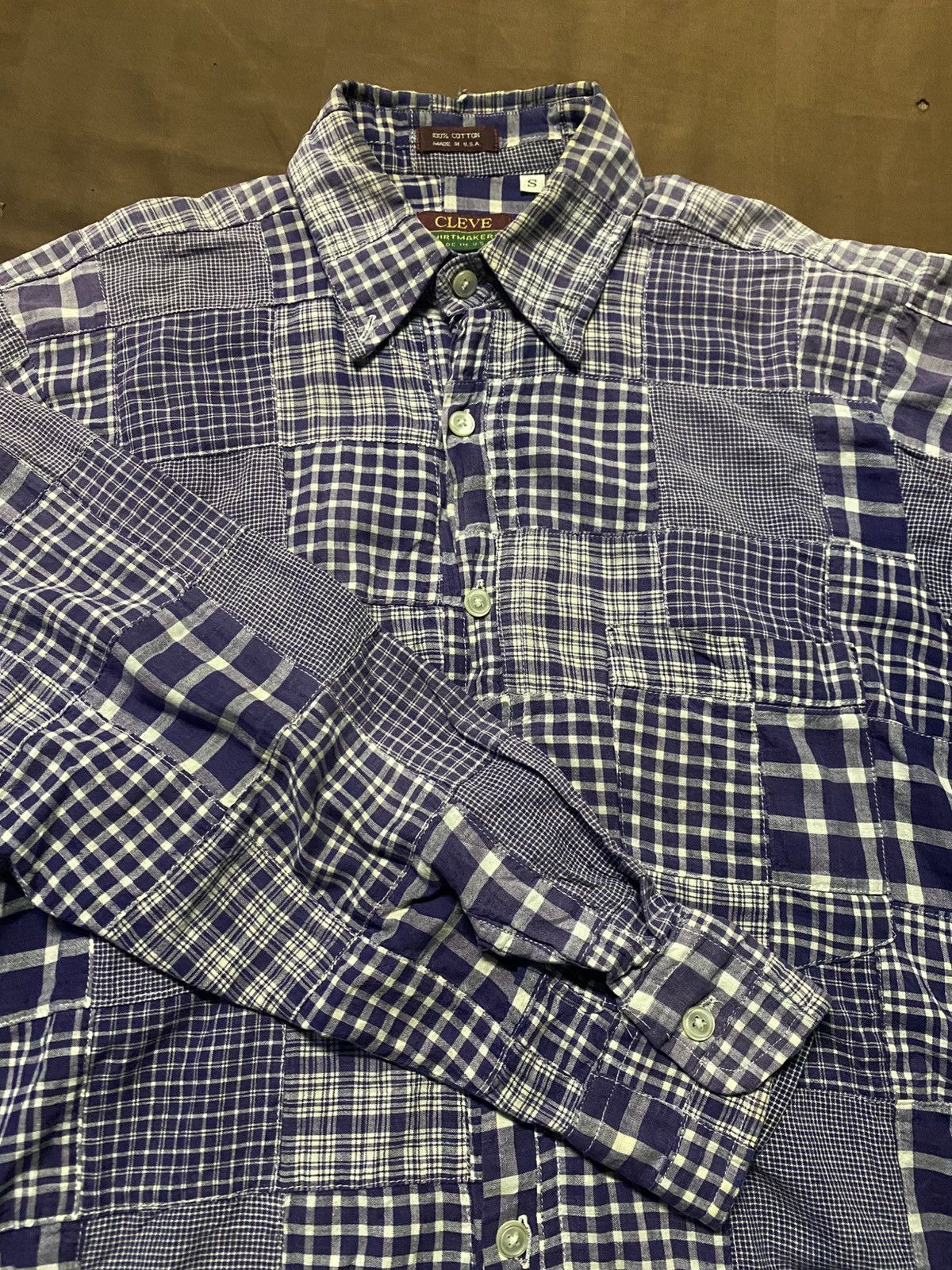 Other Vintage Cleve Shirtmakers Patchwork Shirt Size US S / EU 44-46 / 1 - 4 Thumbnail