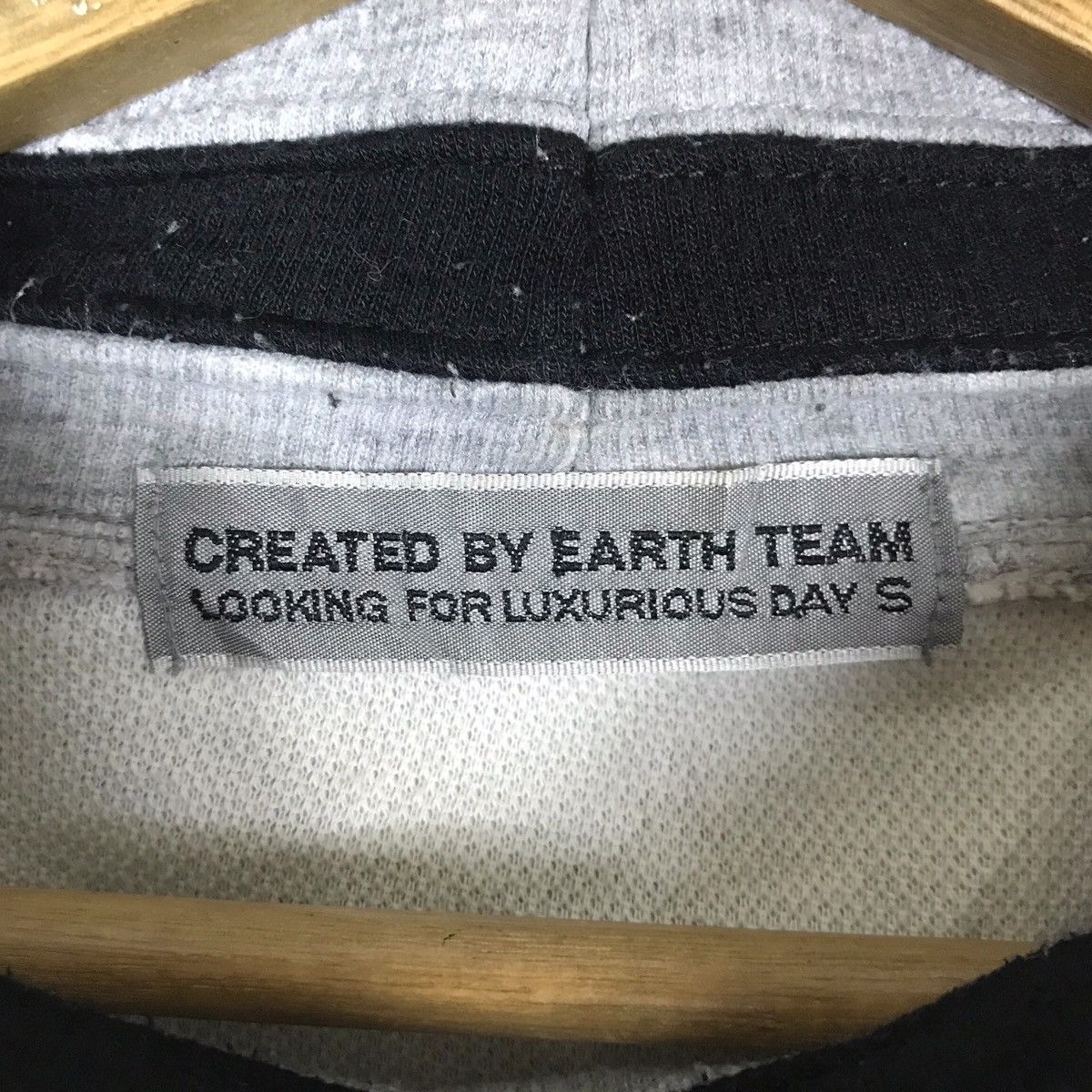 Vintage Vintage Created by Earth Team Drawstring Pullover Jumper Size US S / EU 44-46 / 1 - 8 Thumbnail
