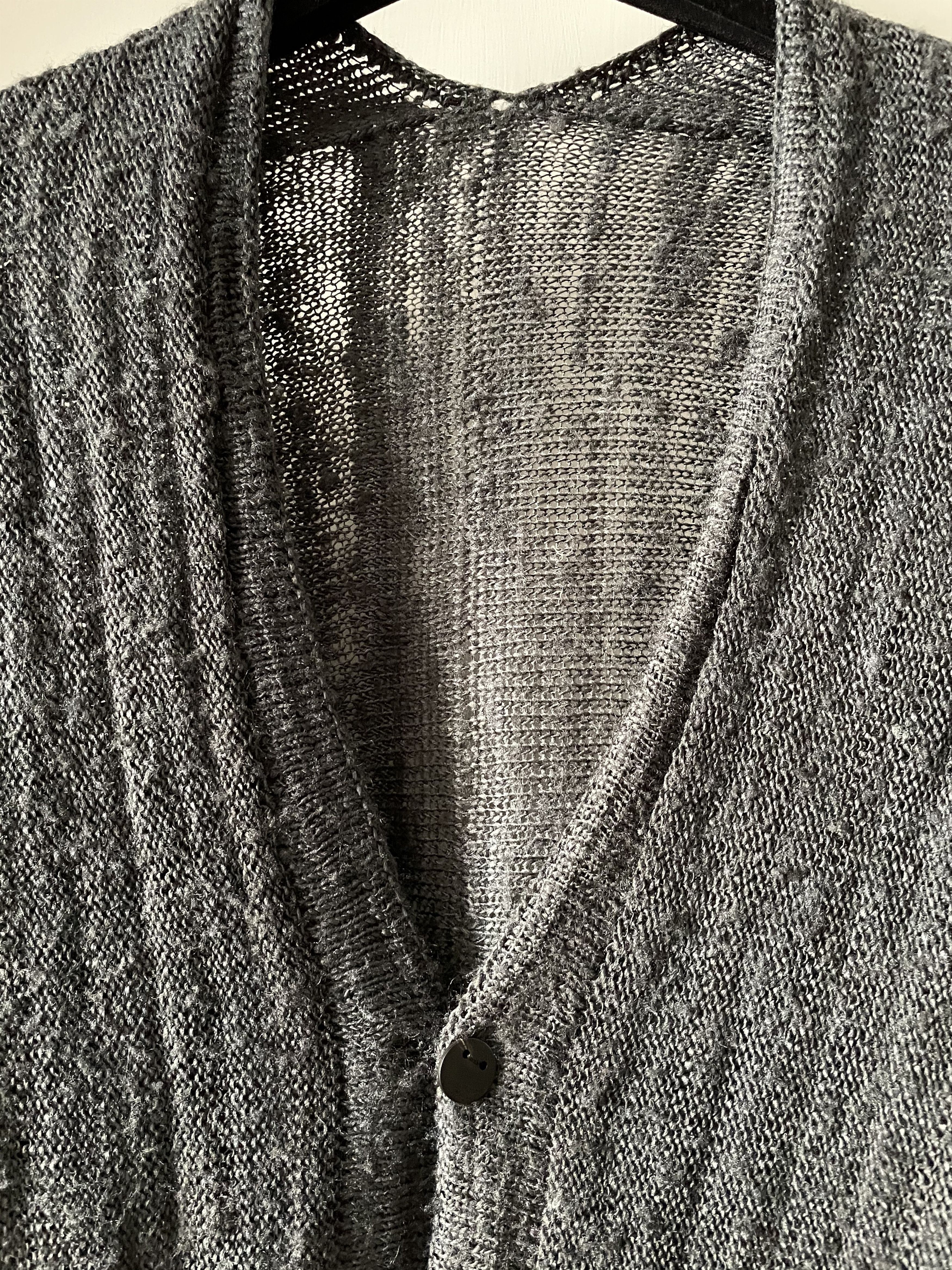 Label Under Construction LABEL UNDER CONSTRUCTION HANDSPUN SILK CARDIGAN SIZE-M Size US M / EU 48-50 / 2 - 10 Thumbnail