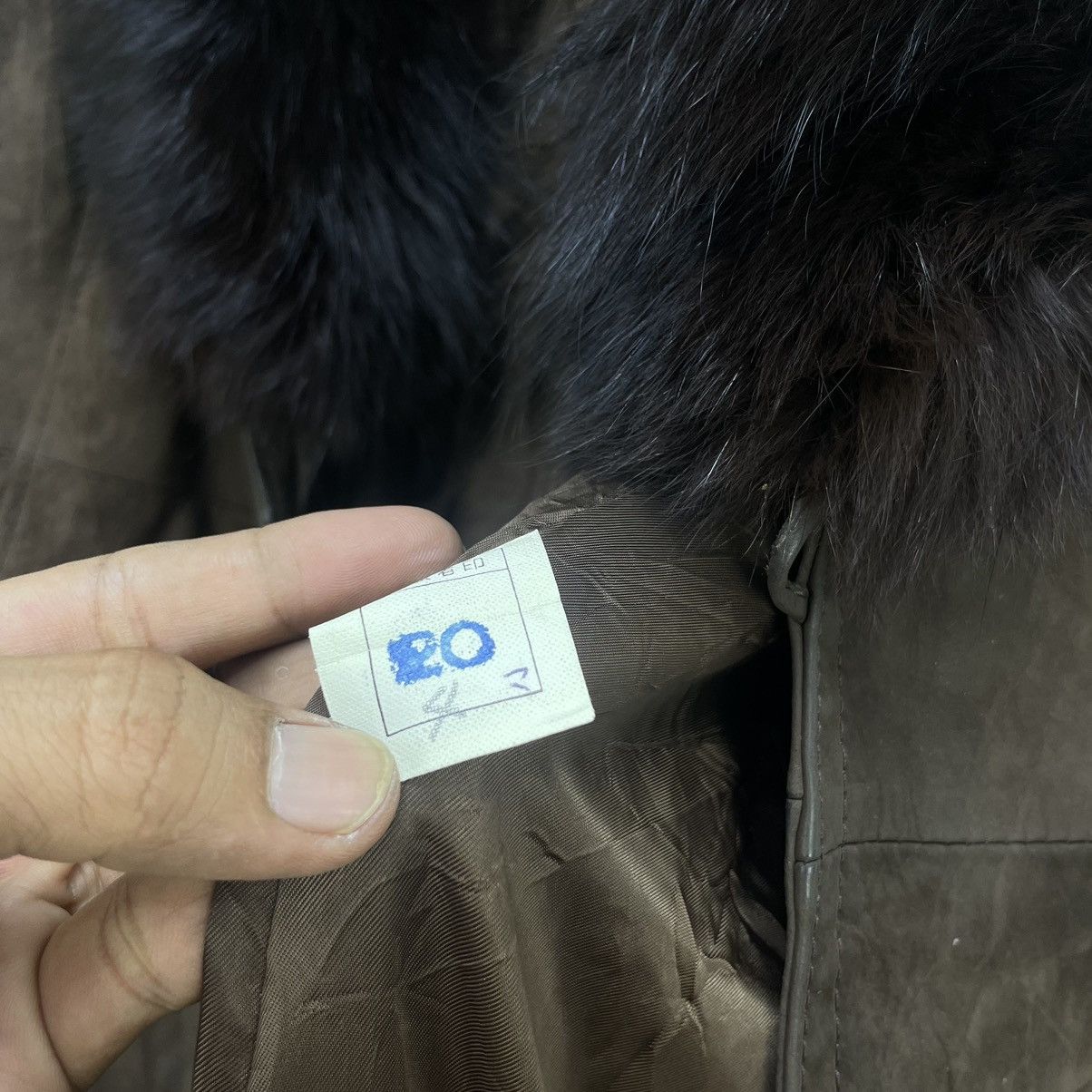 Genuine Leather × Japanese Brand Genuine Leather Fur Jacket Size S / US 4 / IT 40 - 7 Thumbnail