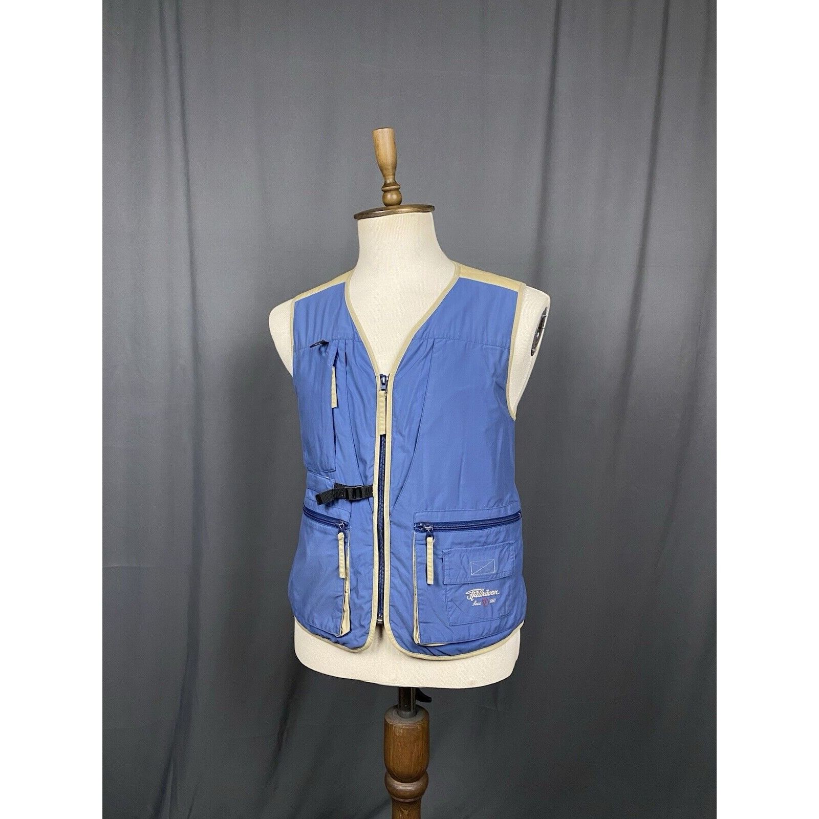 Fjallraven Fjallraven Men's Blue Multipocket Hunting Lightweight Vest S Size US M / EU 48-50 / 2 - 4 Thumbnail