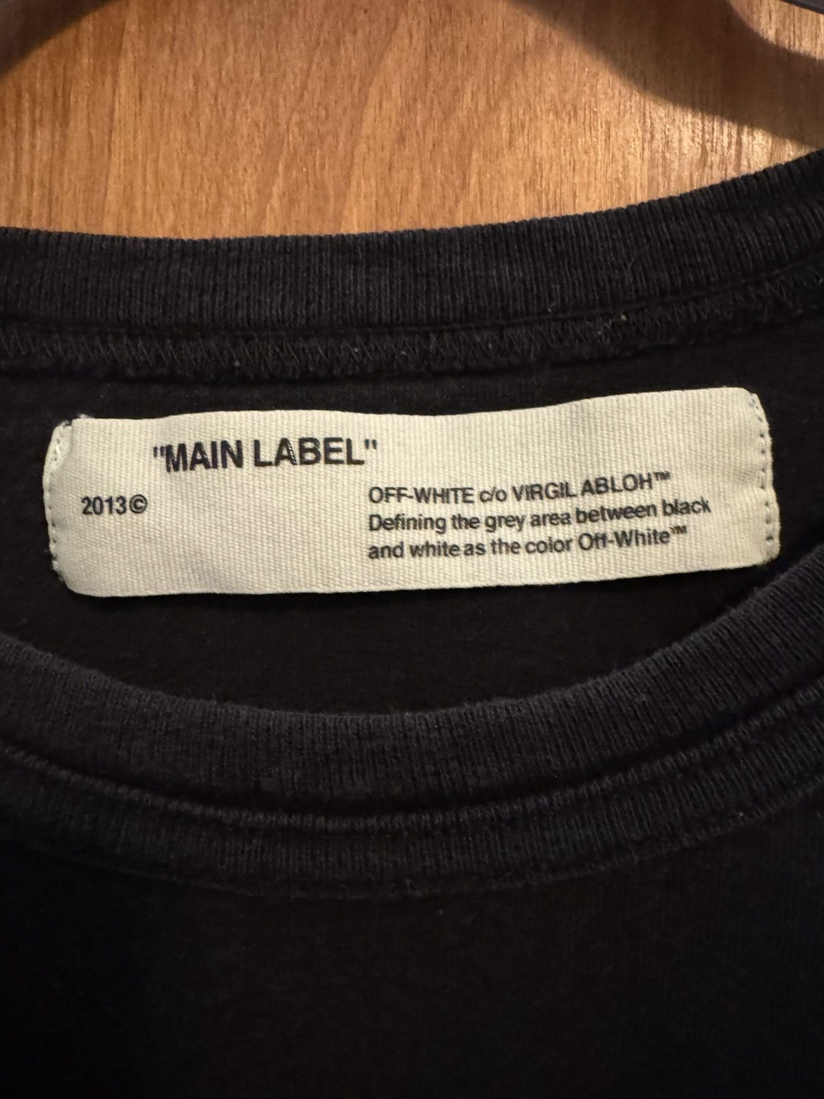 Off-White Not real tee Size US S / EU 44-46 / 1 - 4 Thumbnail