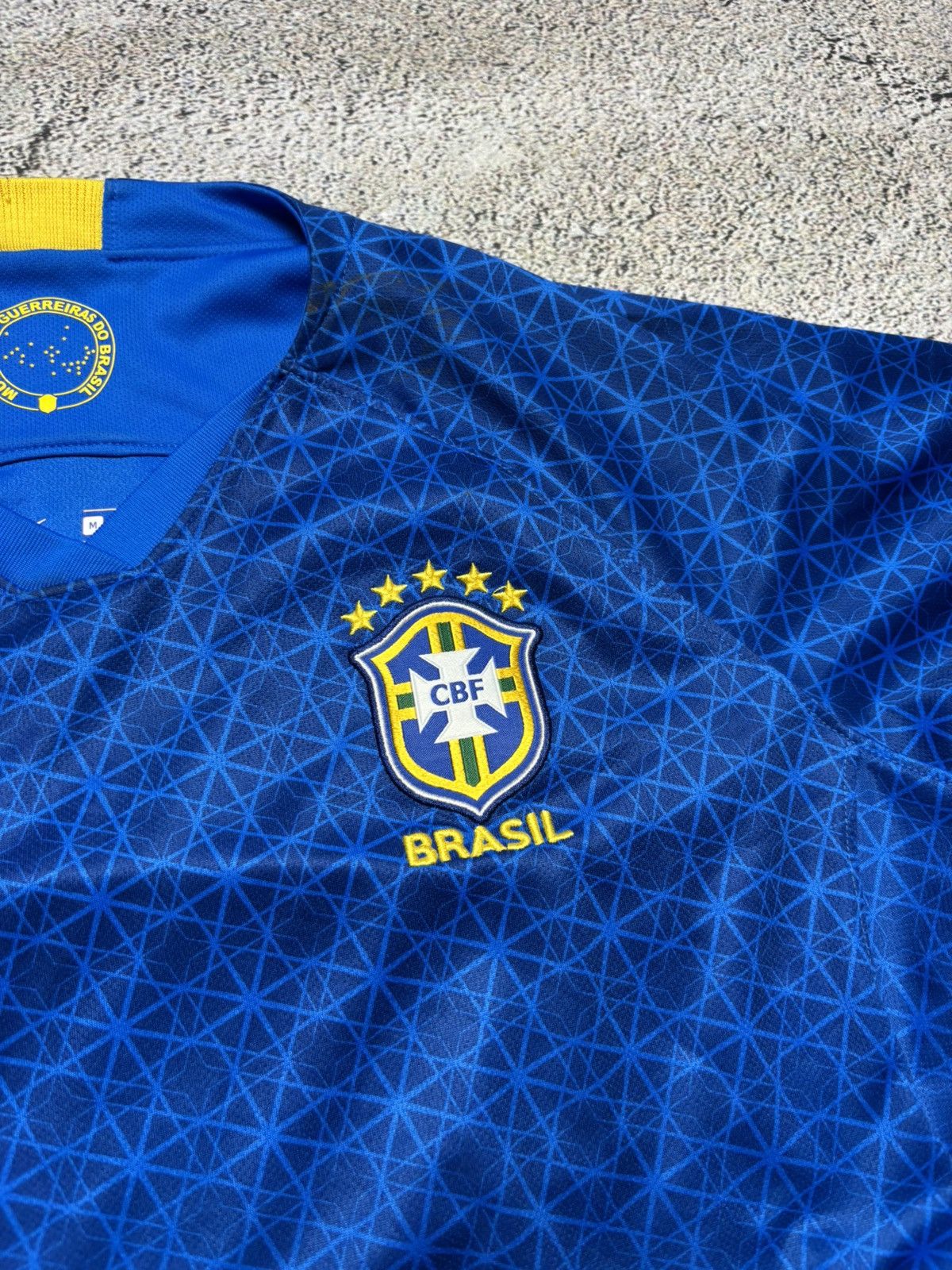 Nike Women Nike Jersey Brazil 2019 World Cup 00s y2k Blue Neymar Size US S / EU 44-46 / 1 - 2 Thumbnail