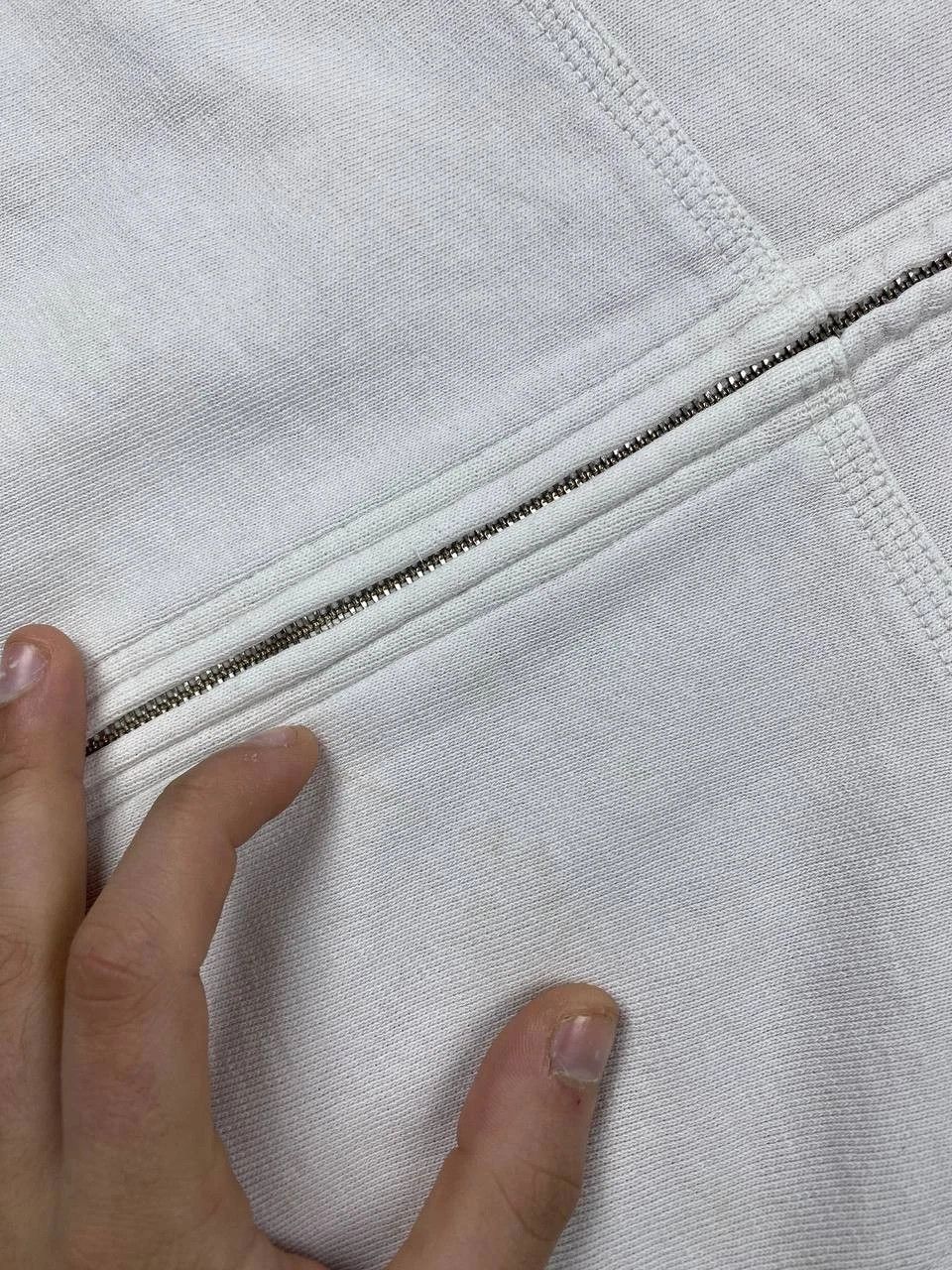 Stone Island Vintage Stone Island Zip Hoodie Men Size XL White Size US XL / EU 56 / 4 - 17 Thumbnail
