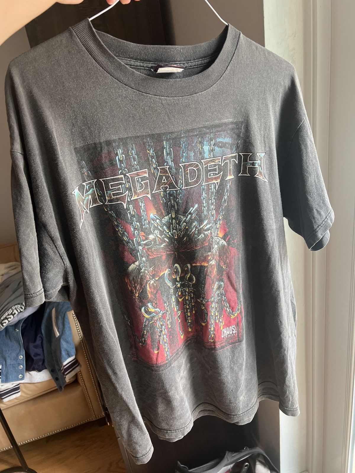 Megadeth × Vintage Vintage tee Size US XL / EU 56 / 4 - 7 Thumbnail