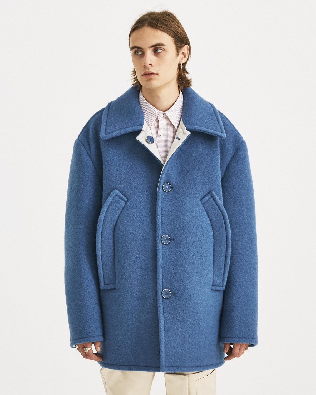 Raf Simons Raf Simons AW18 Short Caban Coat | Grailed