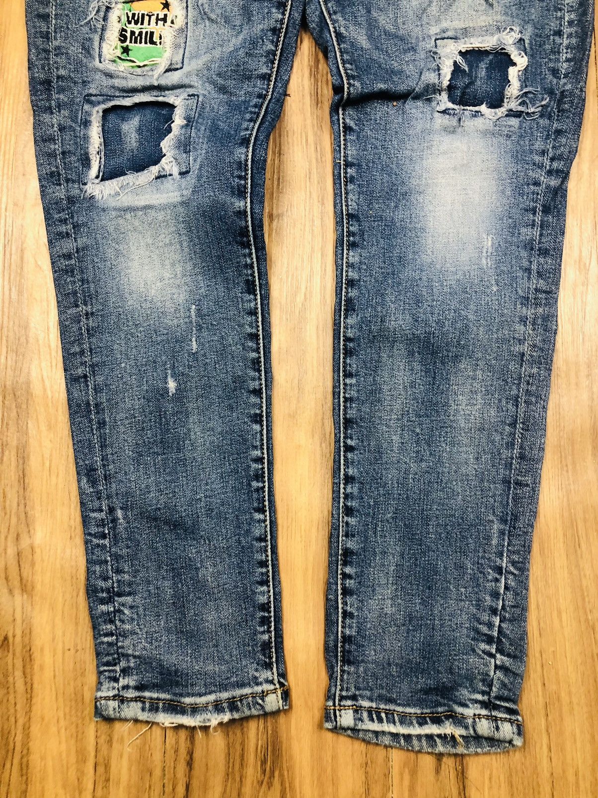 Other Lanhan Torn Pattern Design By HongKong (34) Size 29" - 4 Thumbnail