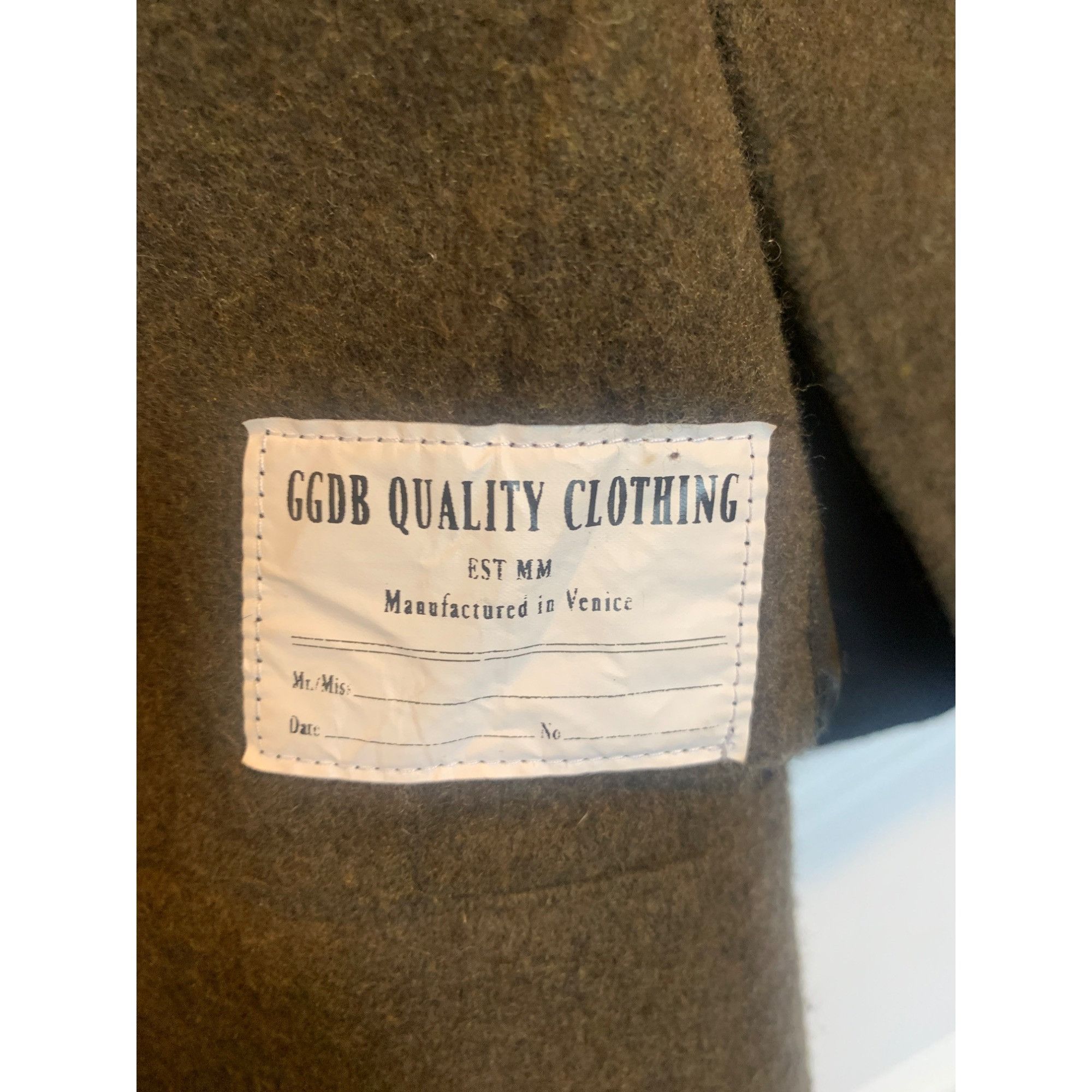 Golden Goose Golden Goose Deluxe Women's Green Double Breasted Pea Coat Size L / US 10 / IT 46 - 11 Thumbnail