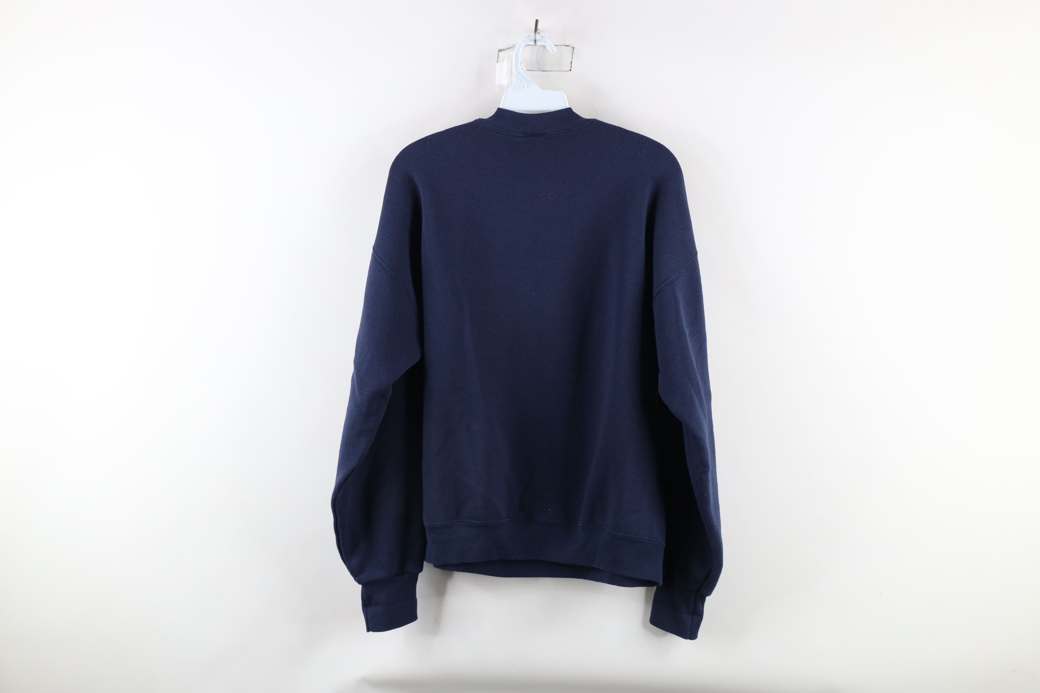 Vintage Vintage 90s Streetwear Dog Puppy Crewneck Sweatshirt Blue Size L / US 10 / IT 46 - 8 Thumbnail