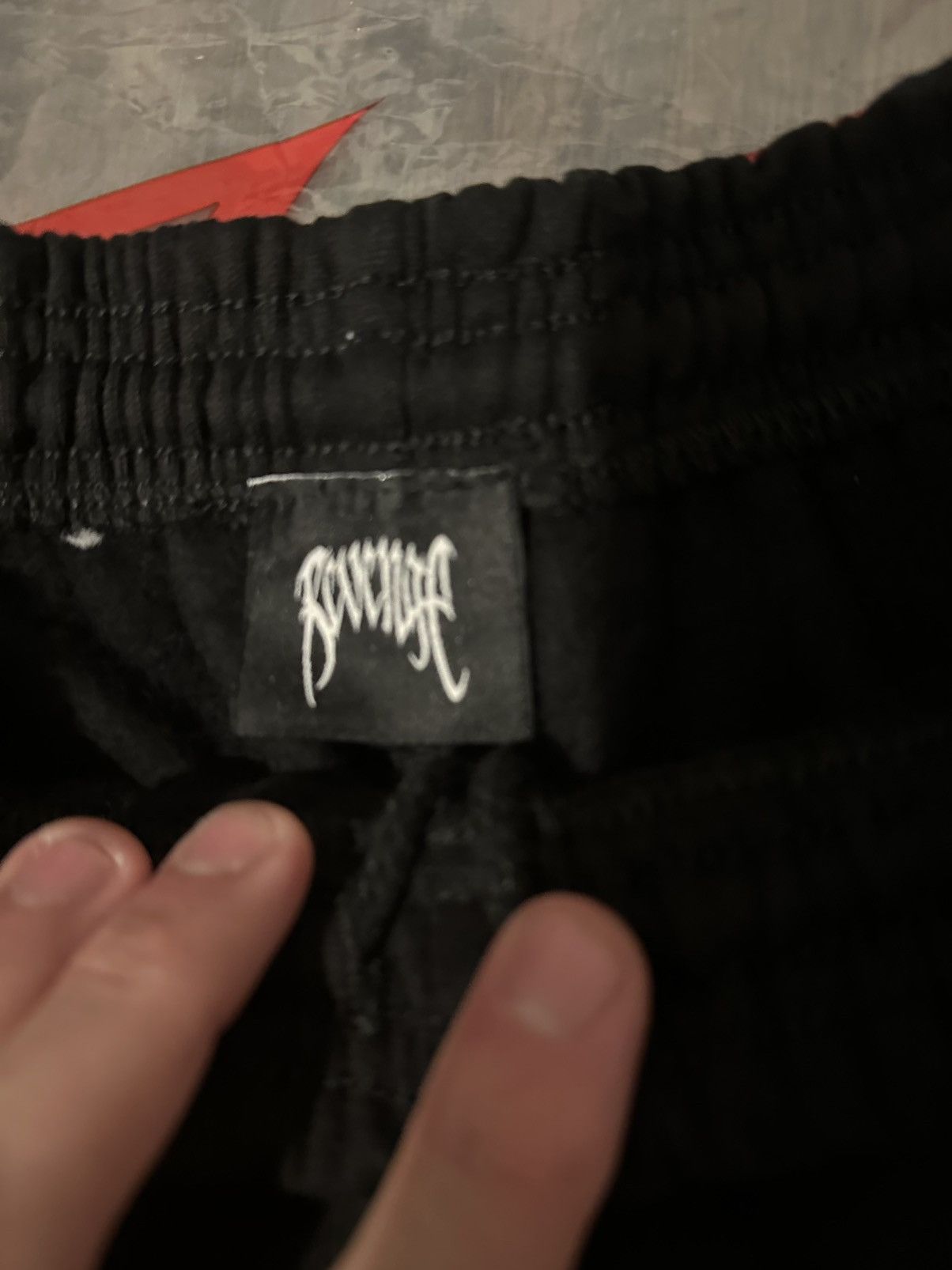 Revenge Skeleton Angel Shorts Size US 29 - 3 Thumbnail