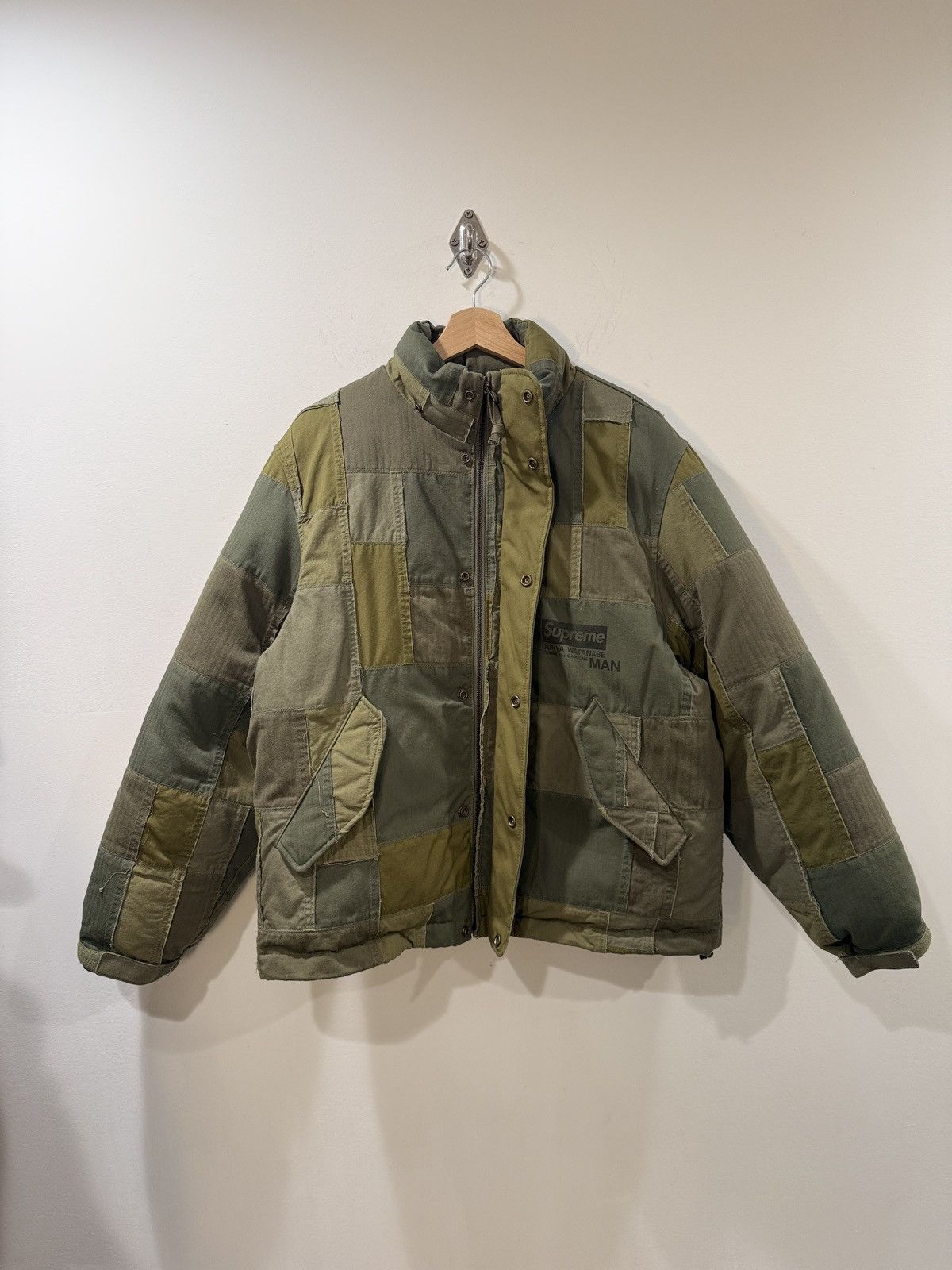 Junya Watanabe × Supreme Supreme × Junya Watanabe MAN Patchwork Down Jacket Size US L / EU 52-54 / 3 - 2 Thumbnail