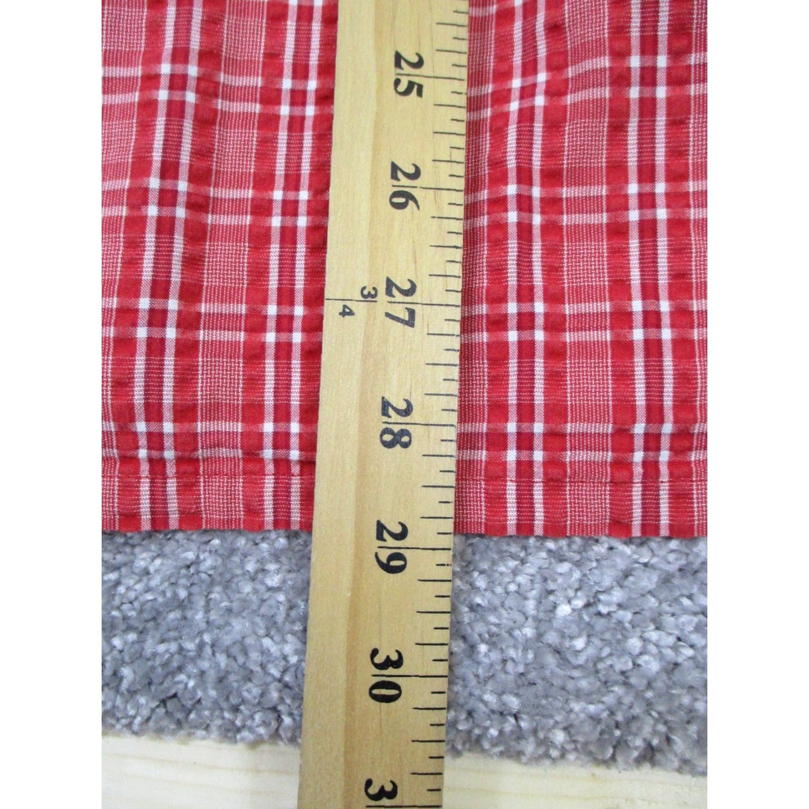 Vintage L.L.Bean Shirt Mens M Red Cotton Button-Up Plaid Casual Button-Down Collar Pocketed Size US M / EU 48-50 / 2 - 7 Thumbnail
