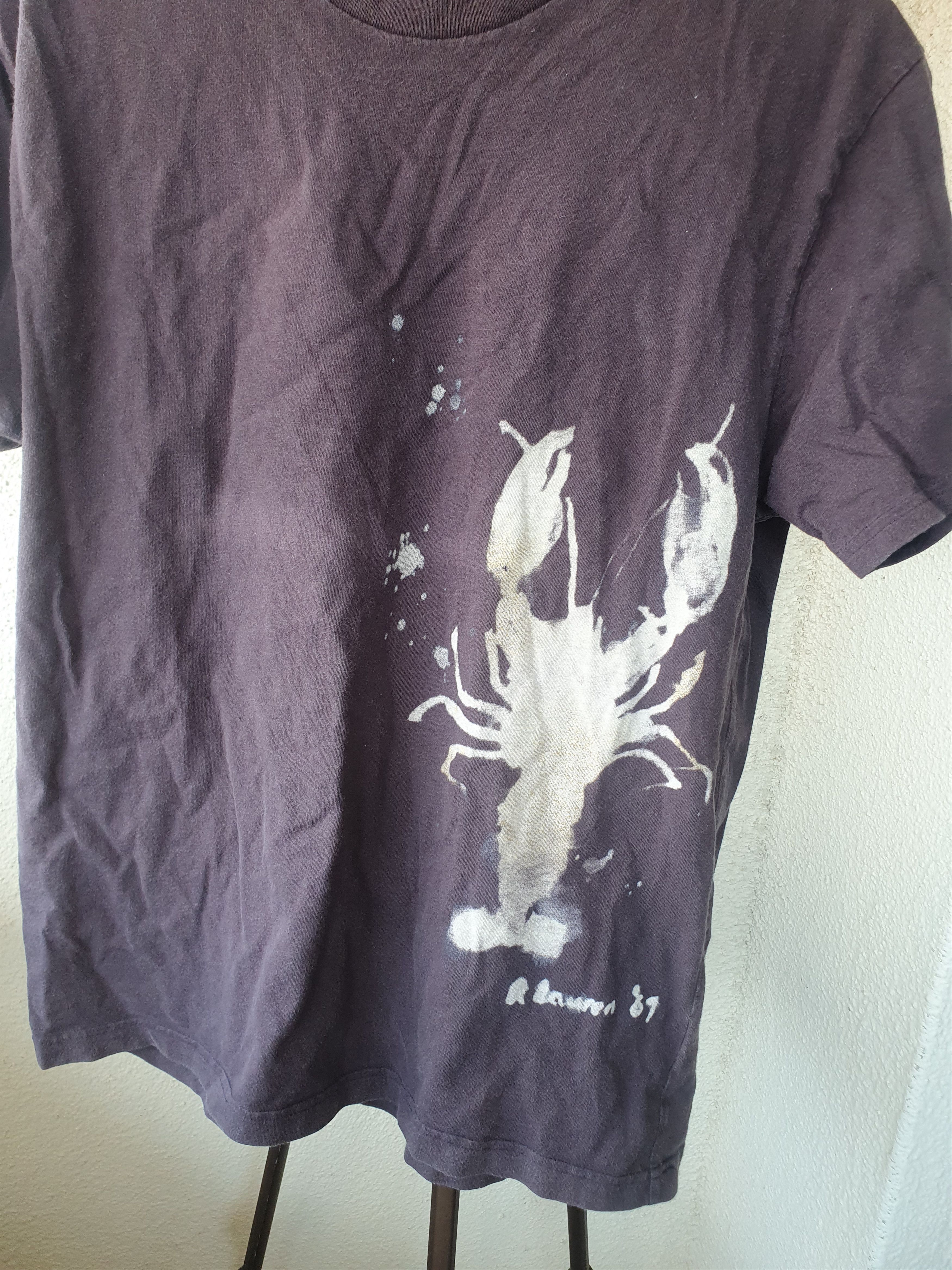 Polo Ralph Lauren Polo Sport Ralph Lauren Vtg Lobster print t-shirt sz M Size US M / EU 48-50 / 2 - 8 Thumbnail