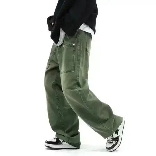 Other y2k hiphop baggy distressed cargo jeans Size US 32 / EU 48 - 1 Thumbnail