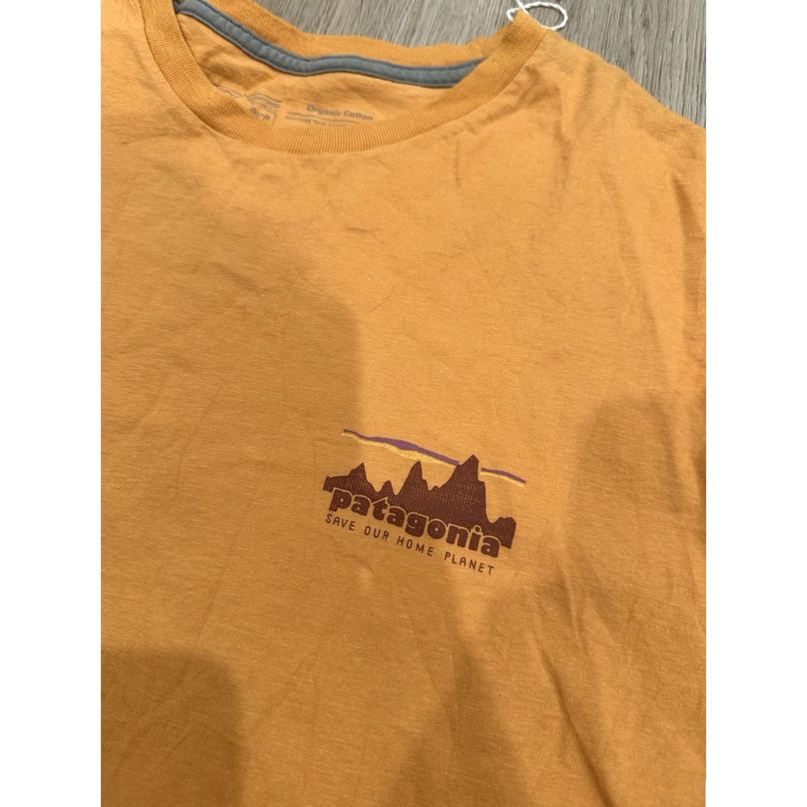 Patagonia NWT Patagonia T-Shirt Men Small S Orange 73 Skyline Organic Shirt Mens Size US S / EU 44-46 / 1 - 4 Thumbnail