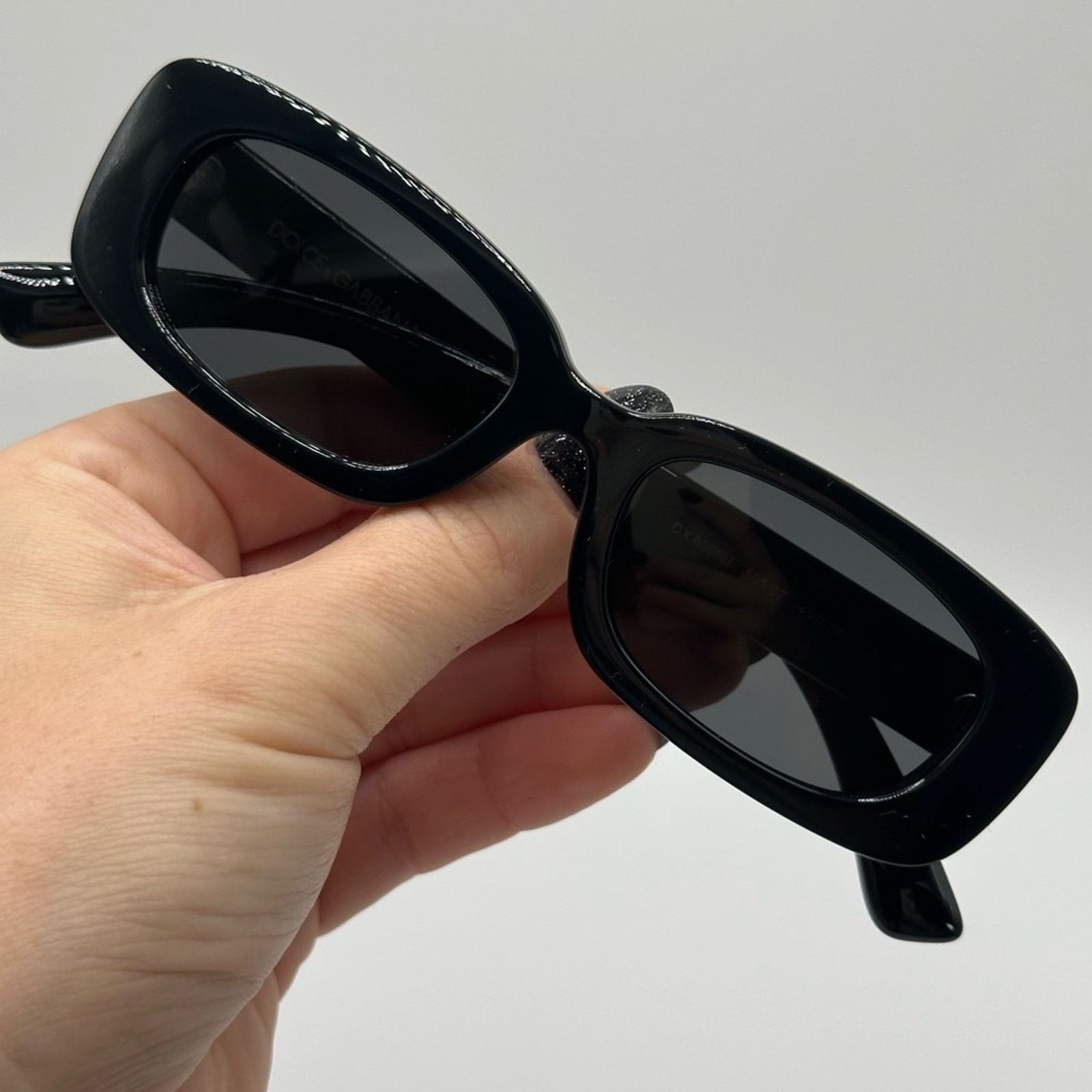 Dolce & Gabbana DOLCE&GABBANA KIDS Sunglasses DX6006U 501/87 Black Dark Grey Size ONE SIZE - 7 Thumbnail