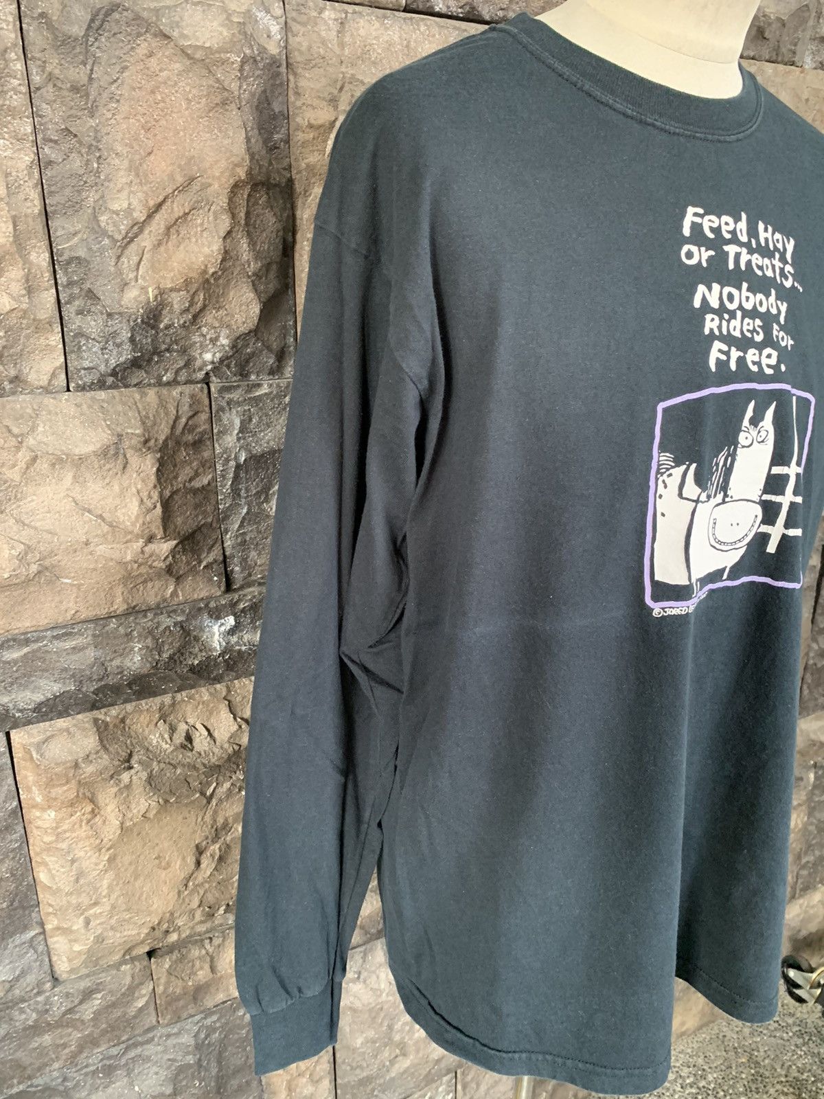 Vintage Vintage 2005 Jared Lee Studio Art Long Sleeve T shirt Size US L / EU 52-54 / 3 - 4 Thumbnail