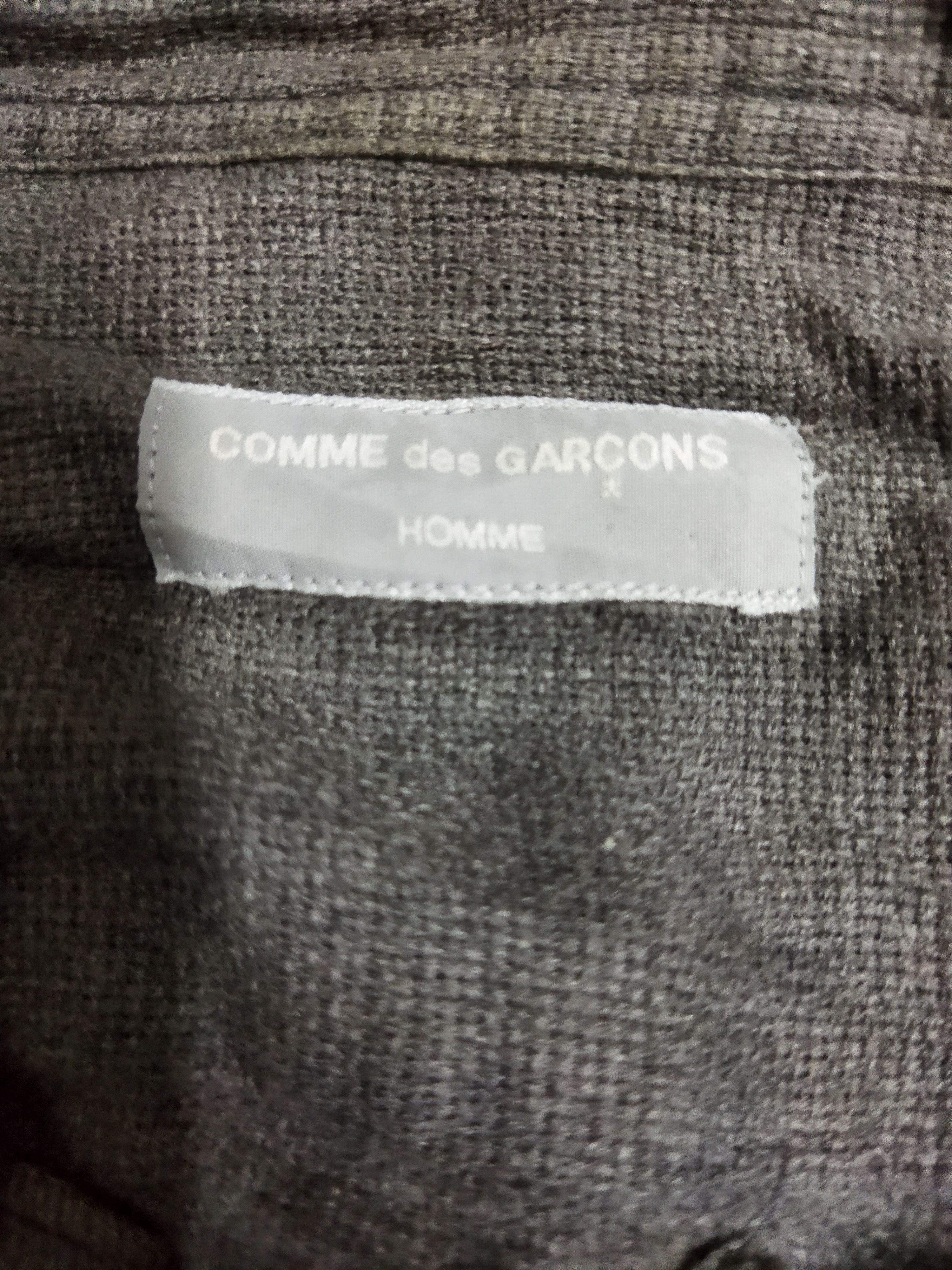 Comme des Garcons Vintage 1998 Comme Des Garçons Homme Shirt Size US L / EU 52-54 / 3 - 3 Thumbnail