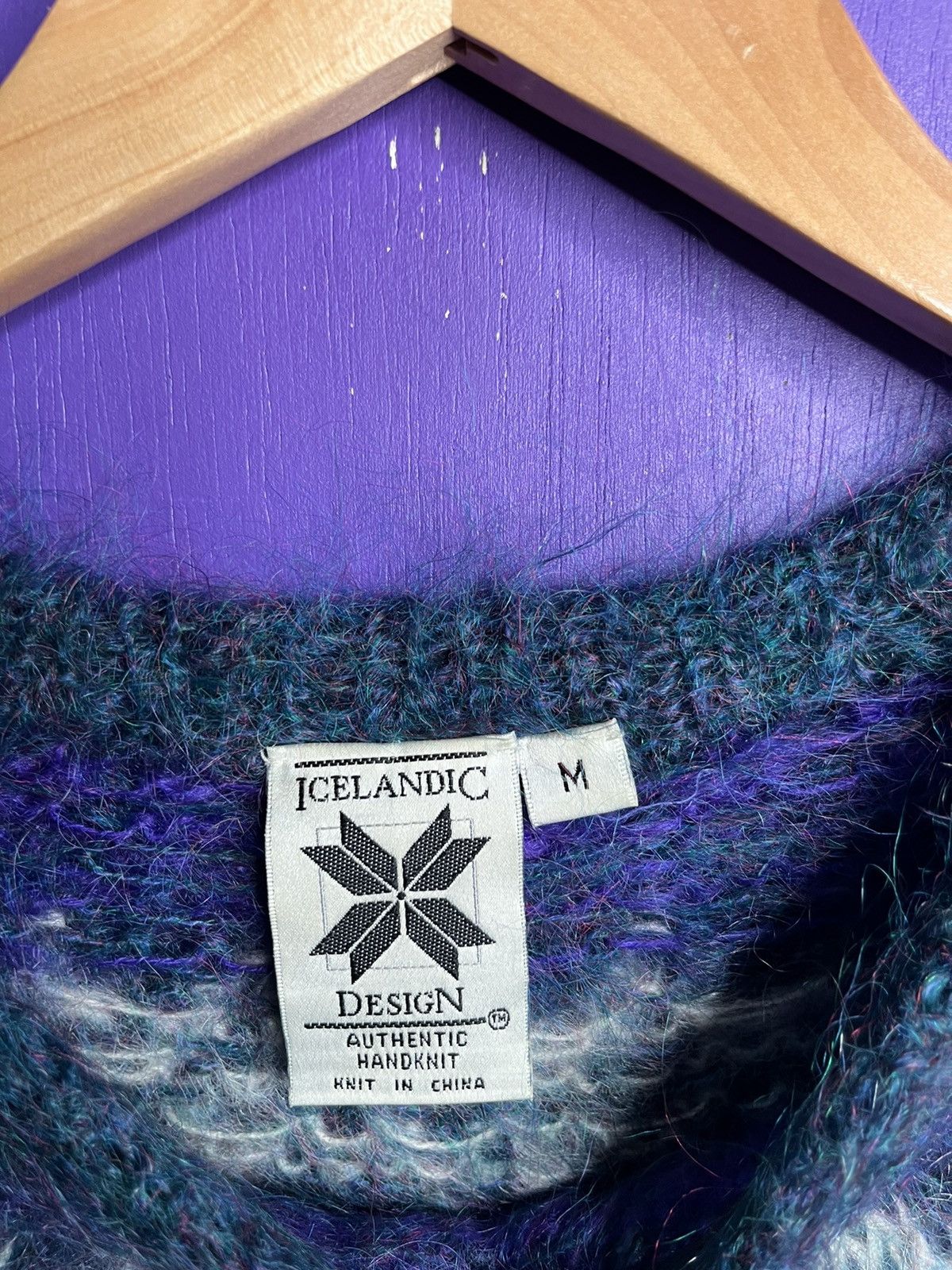 Vintage Vintage Icelandic design brand mohair sweater Size US M / EU 48-50 / 2 - 4 Thumbnail