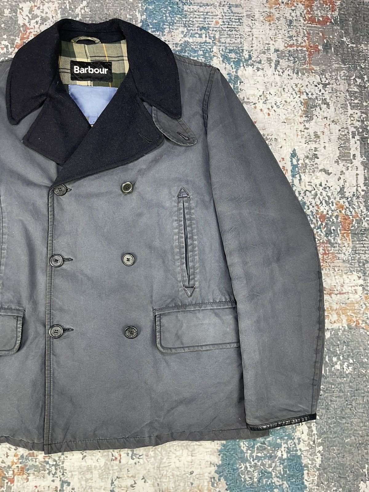 Barbour Vtg BARBOUR x Joe Casely Hayford for John Lewis Tartan Lined Size US L / EU 52-54 / 3 - 3 Thumbnail