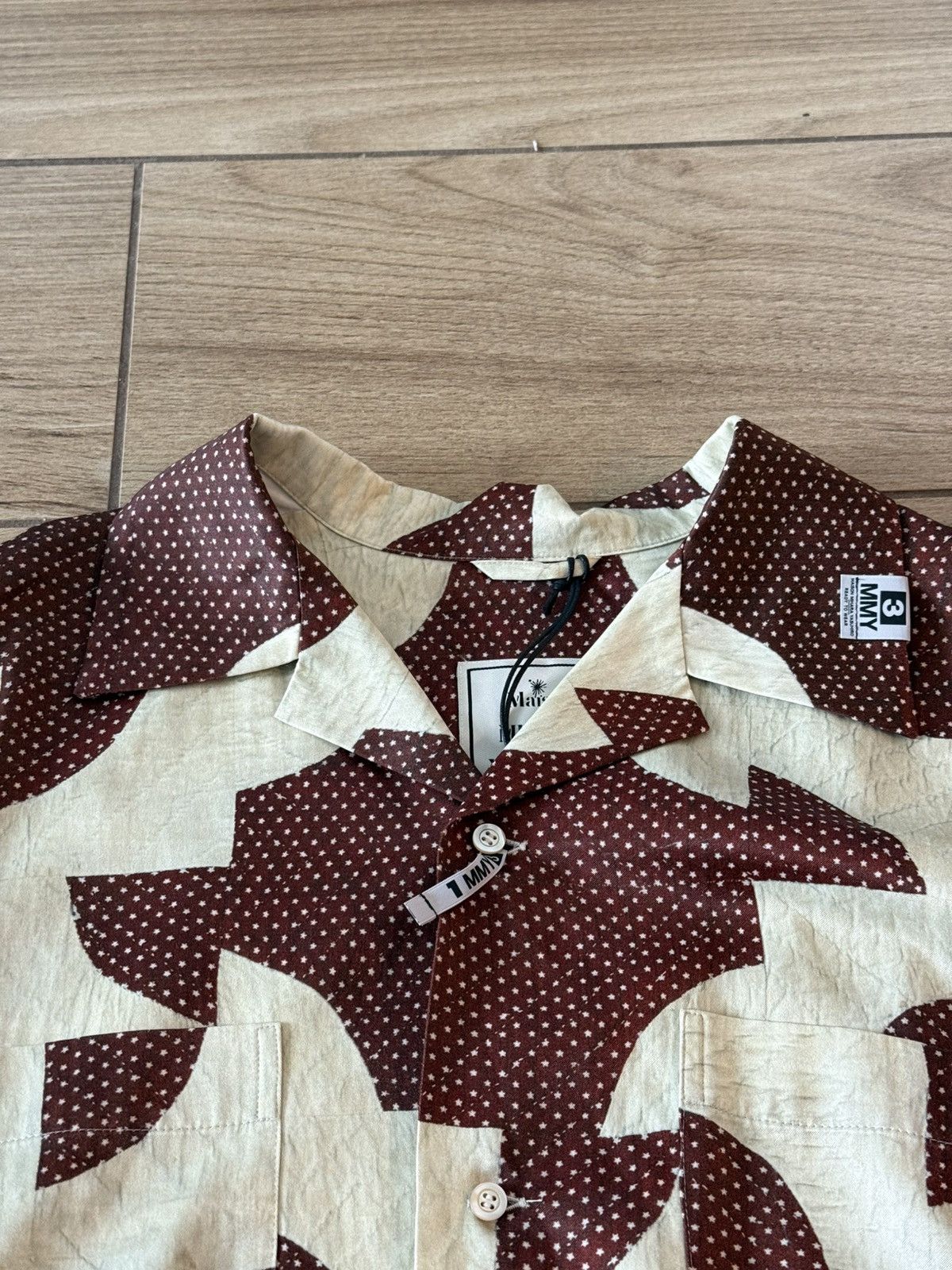 Maison MIHARA YASUHIRO Maison Mihara Yasuhiro Drunker's Path Shirt 'Red' Size US XXS / EU 40 - 3 Thumbnail
