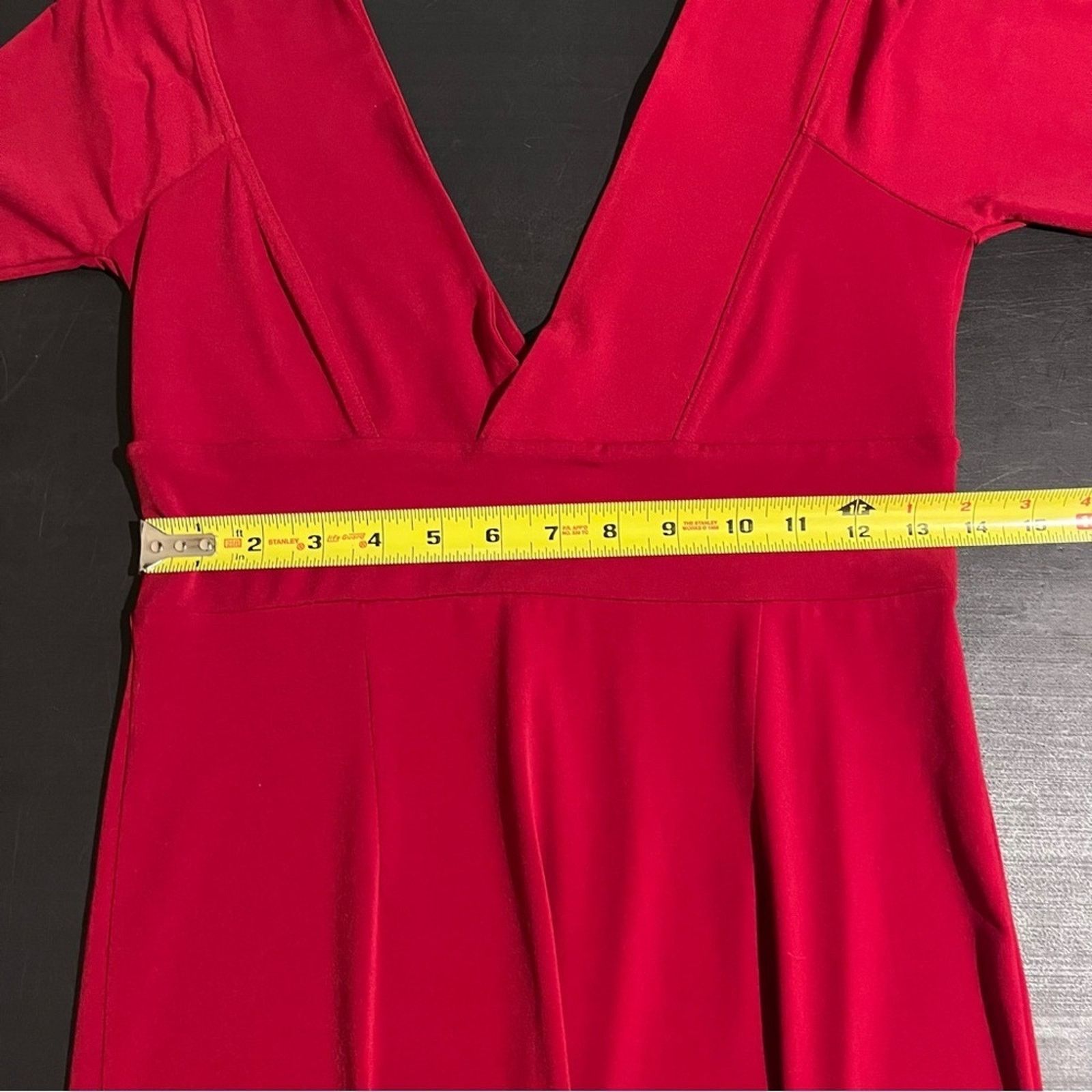 Other Moda International women's dress red size M Stretch Bodycon Size M / US 6-8 / IT 42-44 - 6 Thumbnail