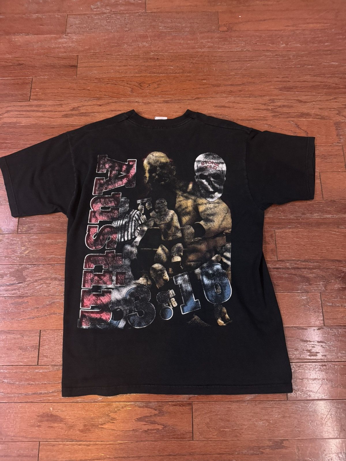Other 90s Crazy Stone Cold Steve Austin Rap Tee Size US L / EU 52-54 / 3 - 2 Thumbnail